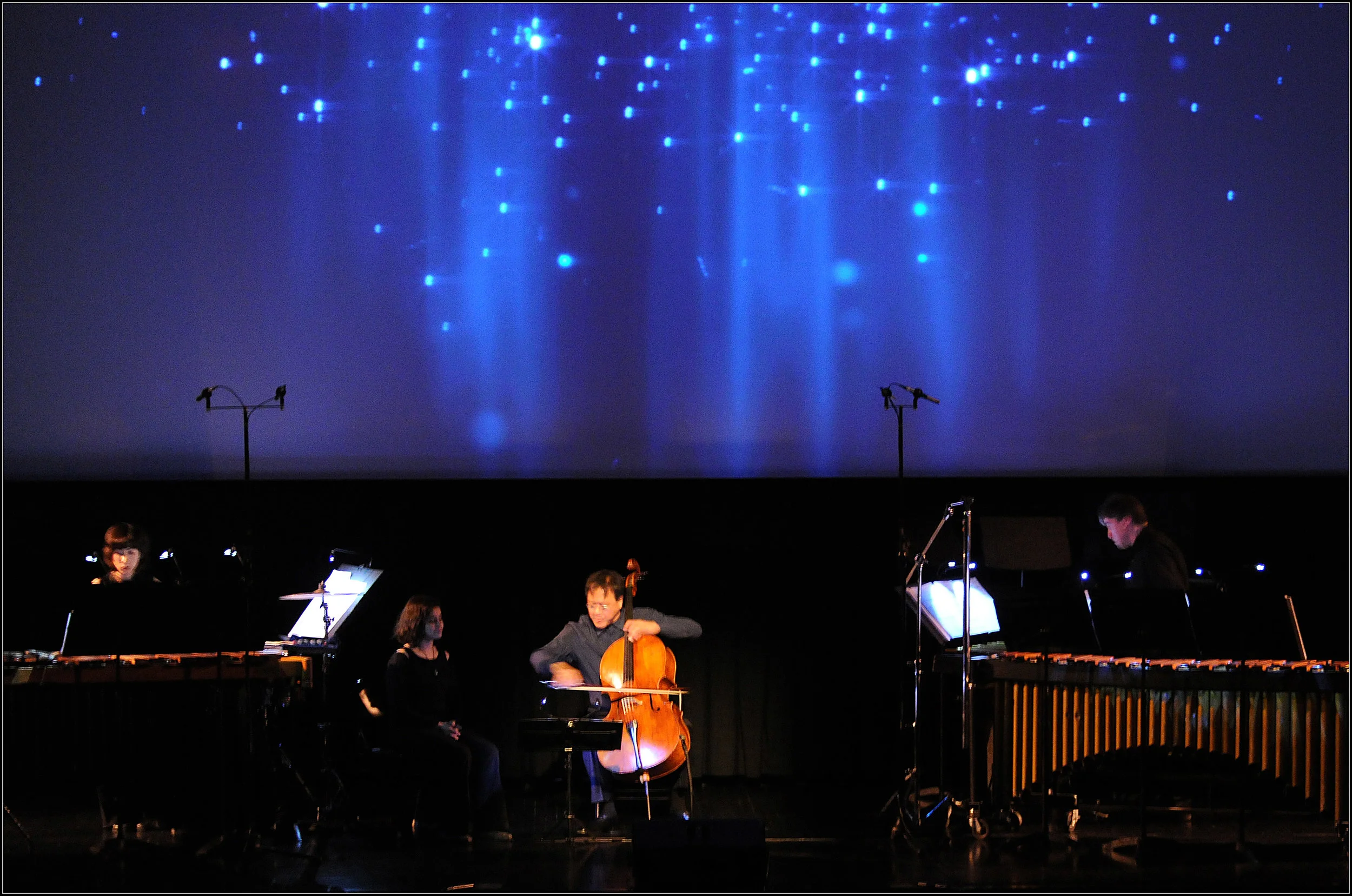 Self comes to mind : ayano kataoka, yo-yo ma, john ferrari; american museum of natural history, NY