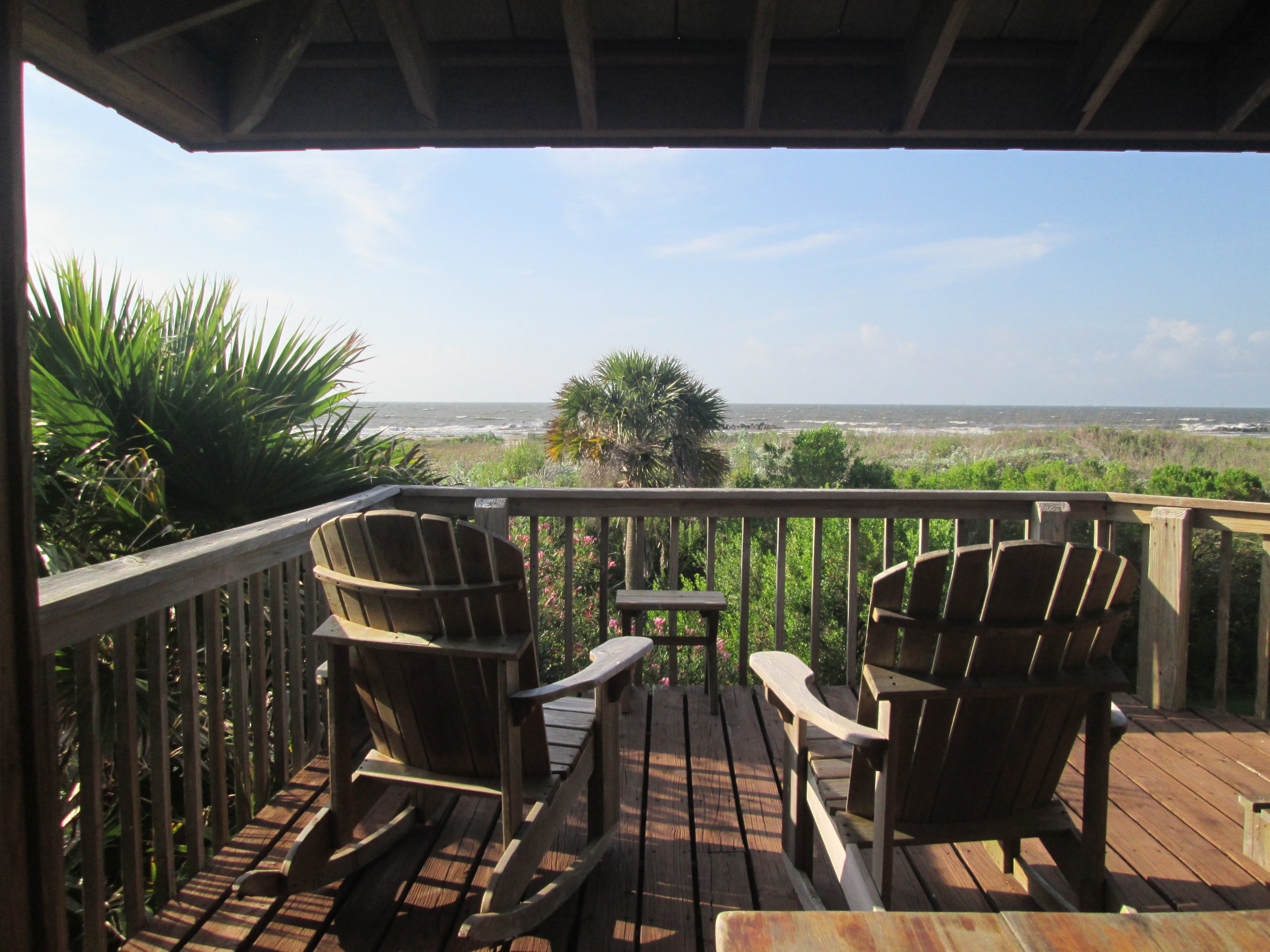  A balcony with a view 