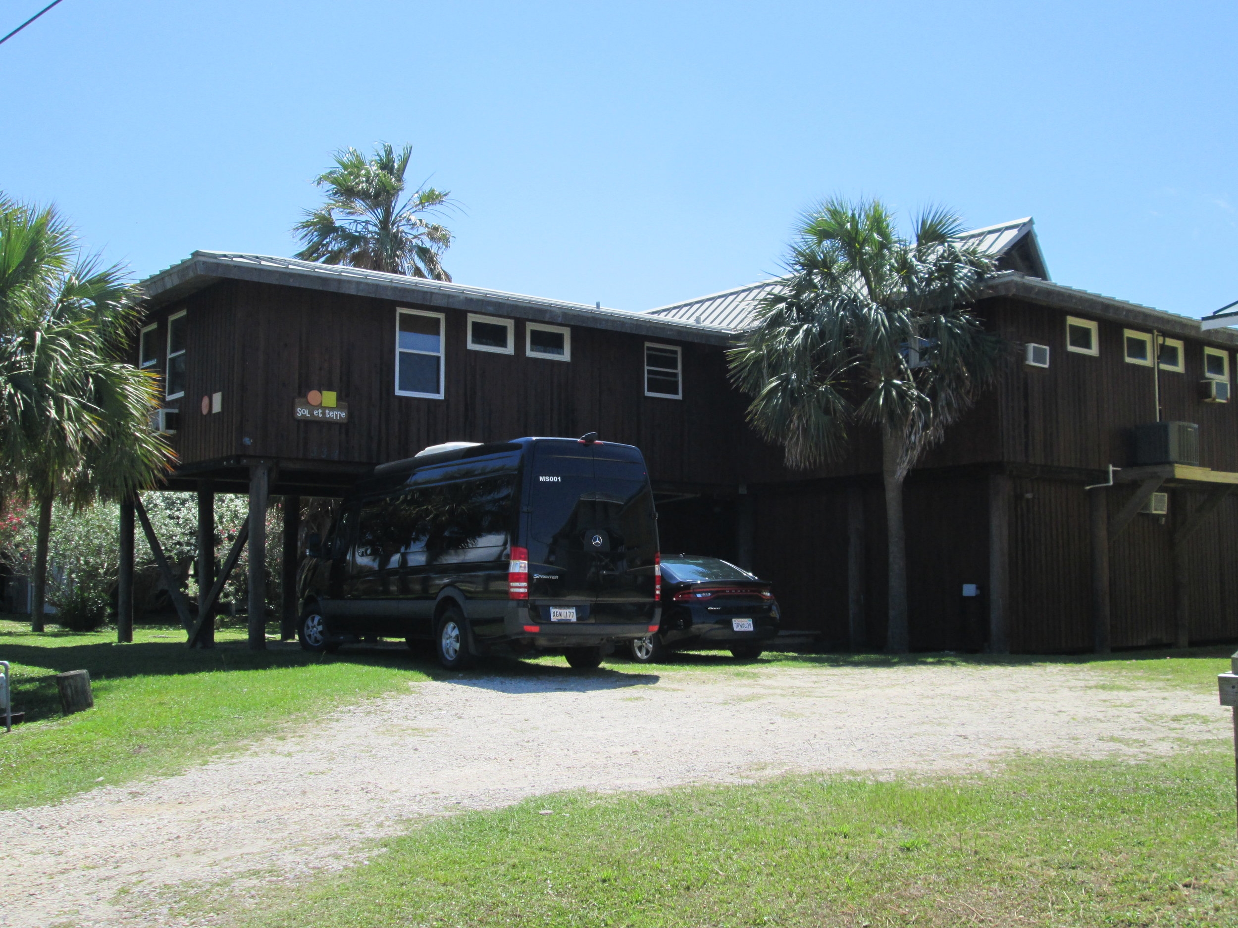  Our beach house and our Mercedes Sprinter 