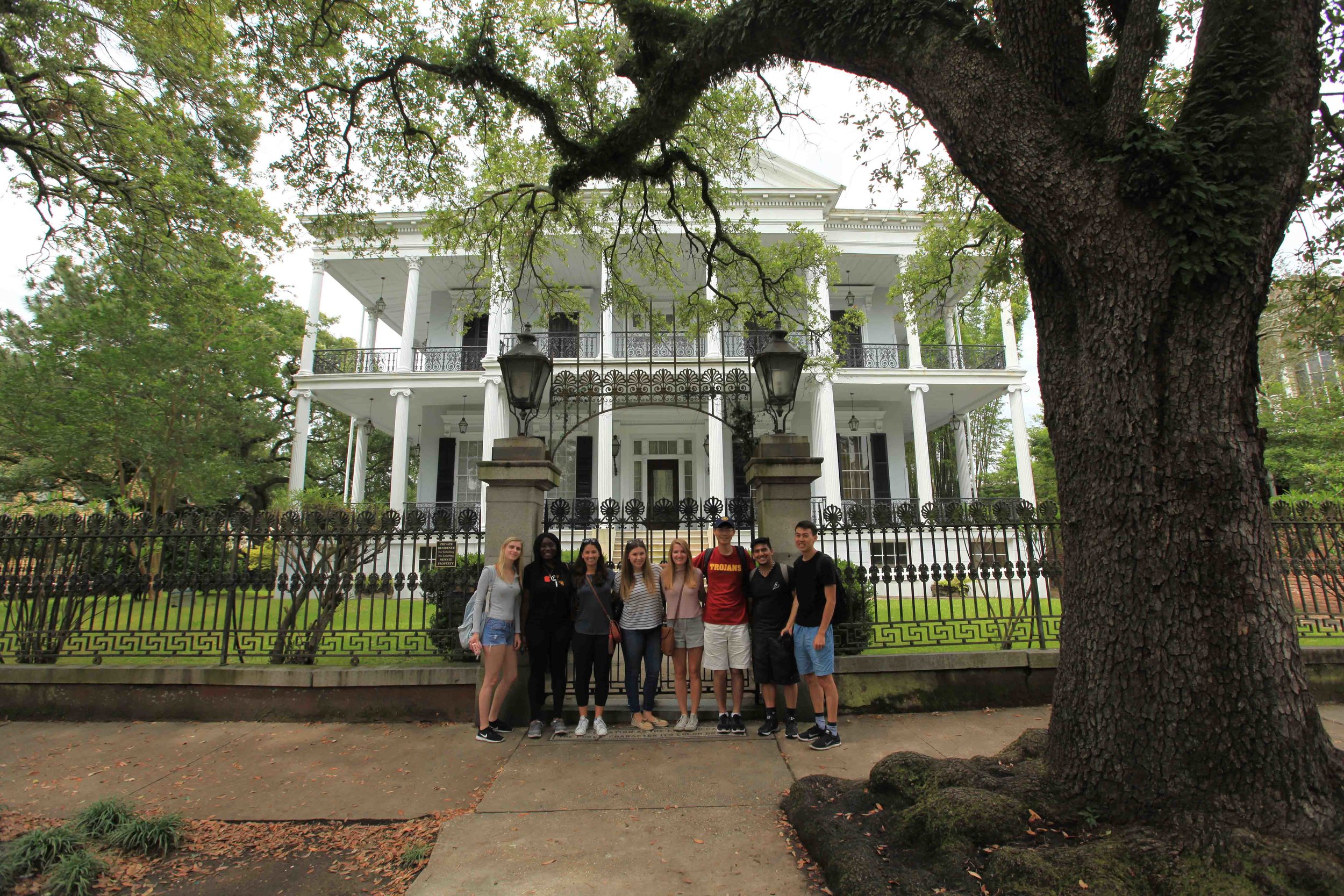  This was the house used as the 'Coven House' in the FX series 'American Horror Story'. 