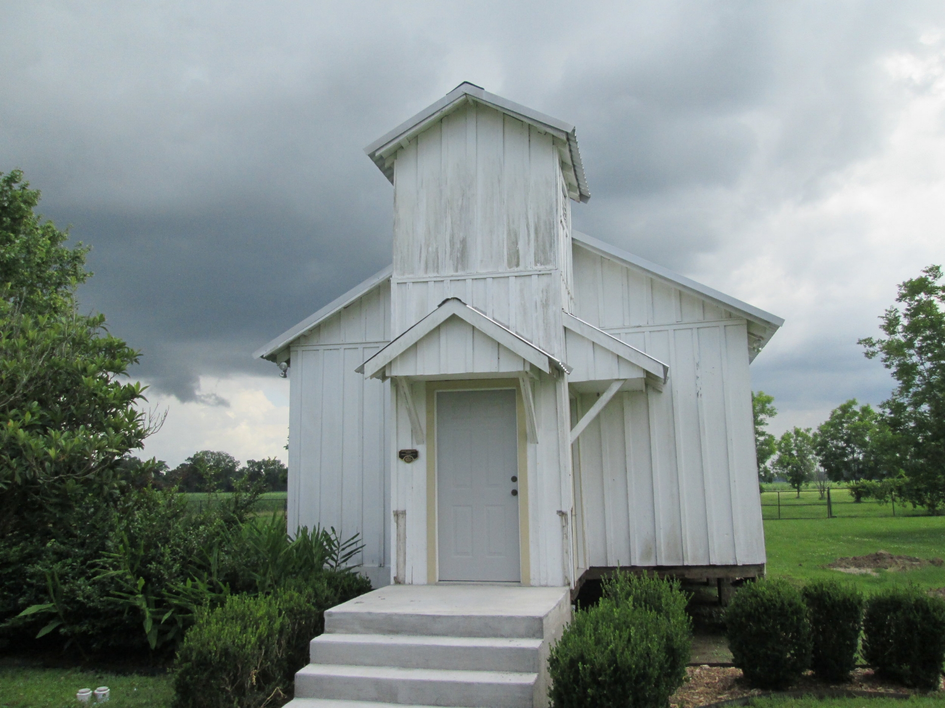  The church/schoolhouse that Ernest J. Gaines grew up with 