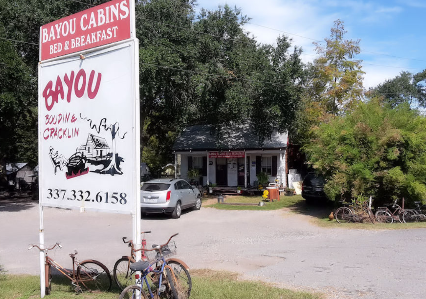 The Breaux Bridge Cabin Site 