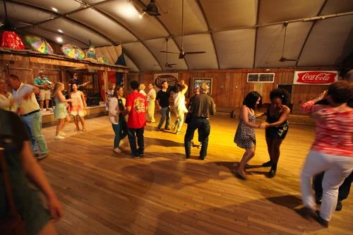 photo of the dance floor taken by andrew