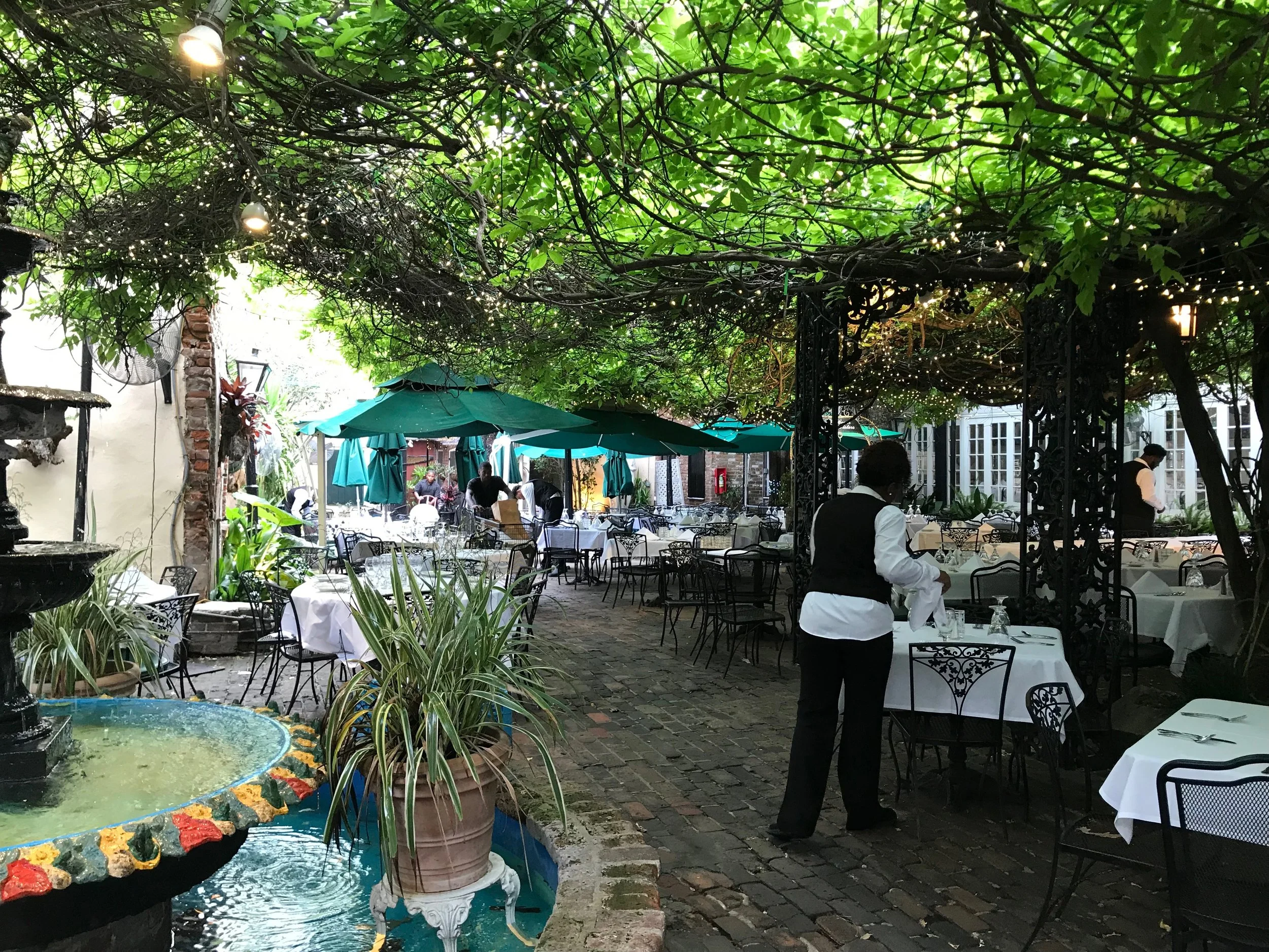Courtyard of The Court of Two Sisters