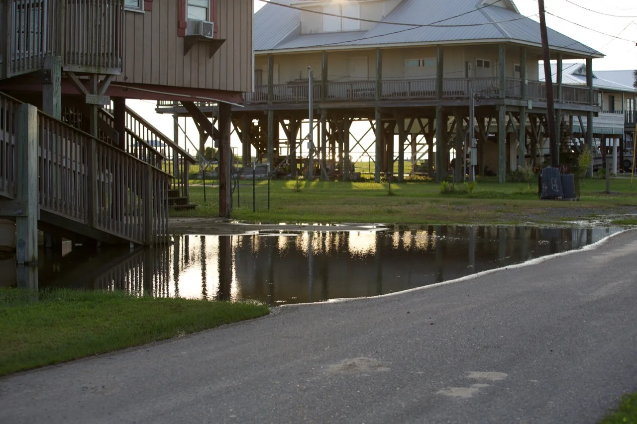 Streets and homes struggle to adapt to the constant water