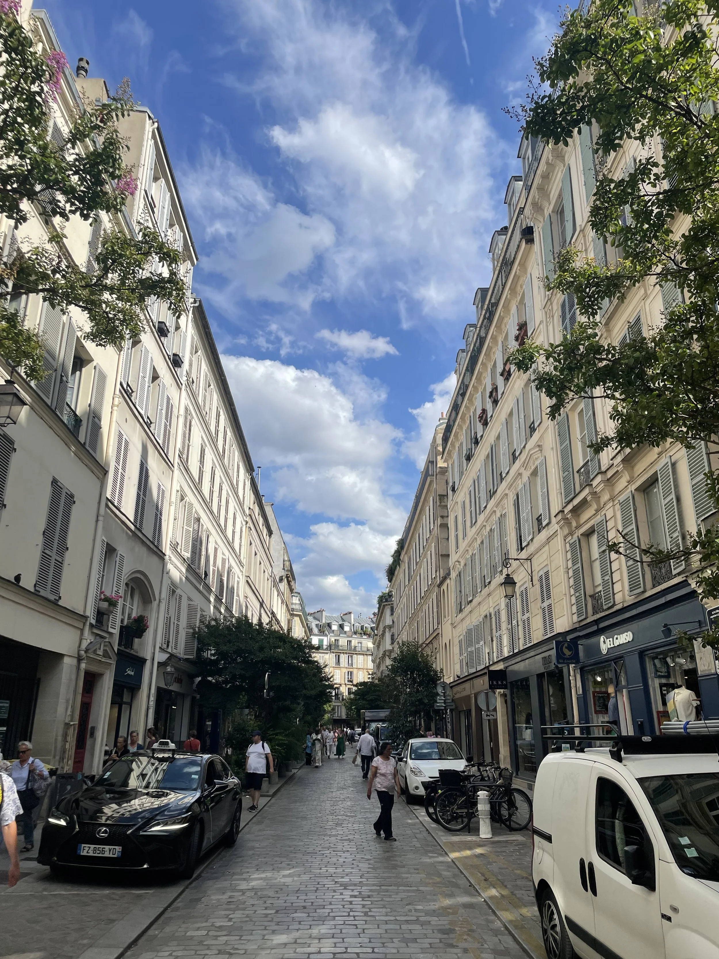 A Modern Take on Parisian Flaneurs