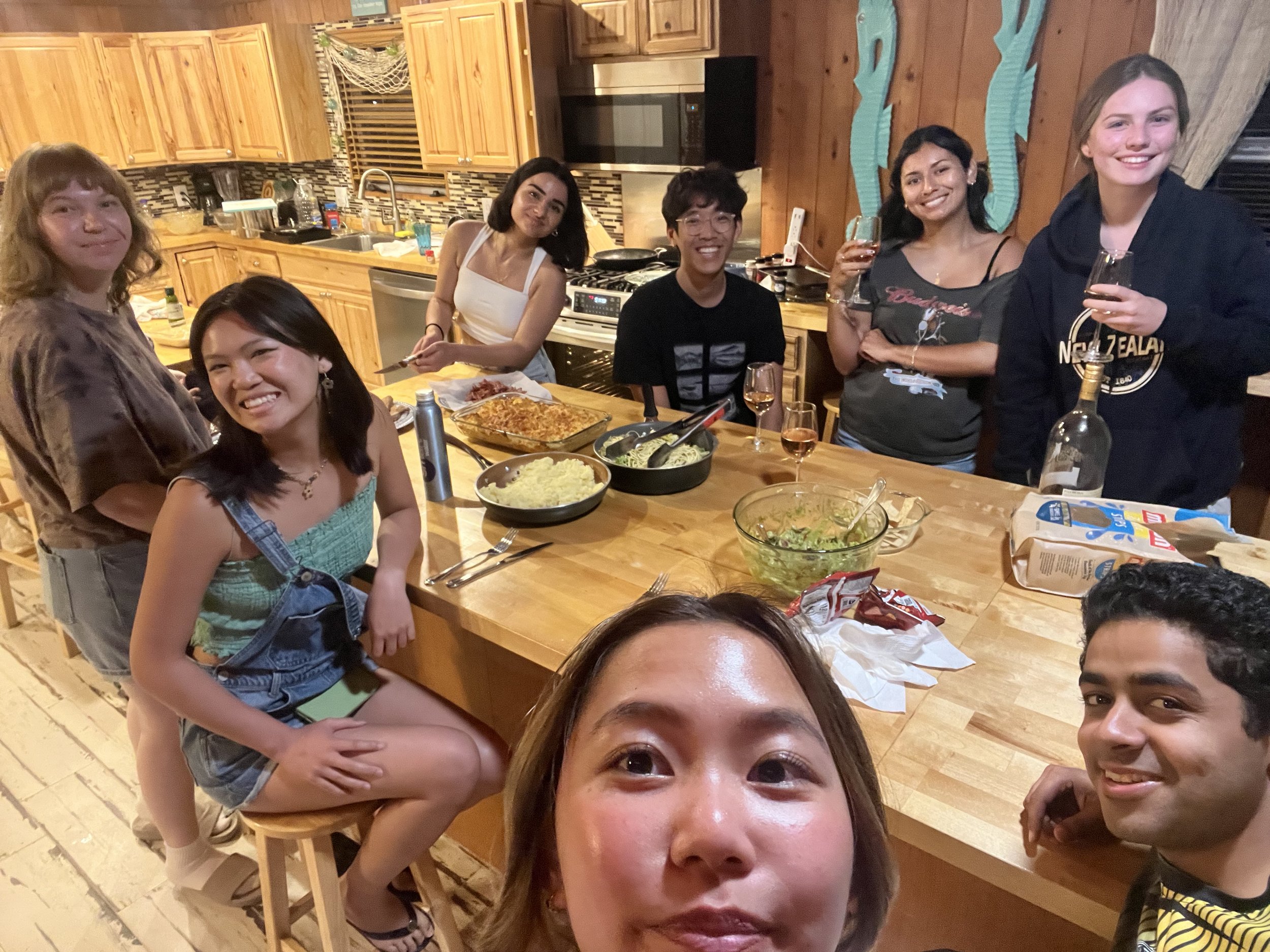 Family-style dinner! ( Ft. cooking chaos)