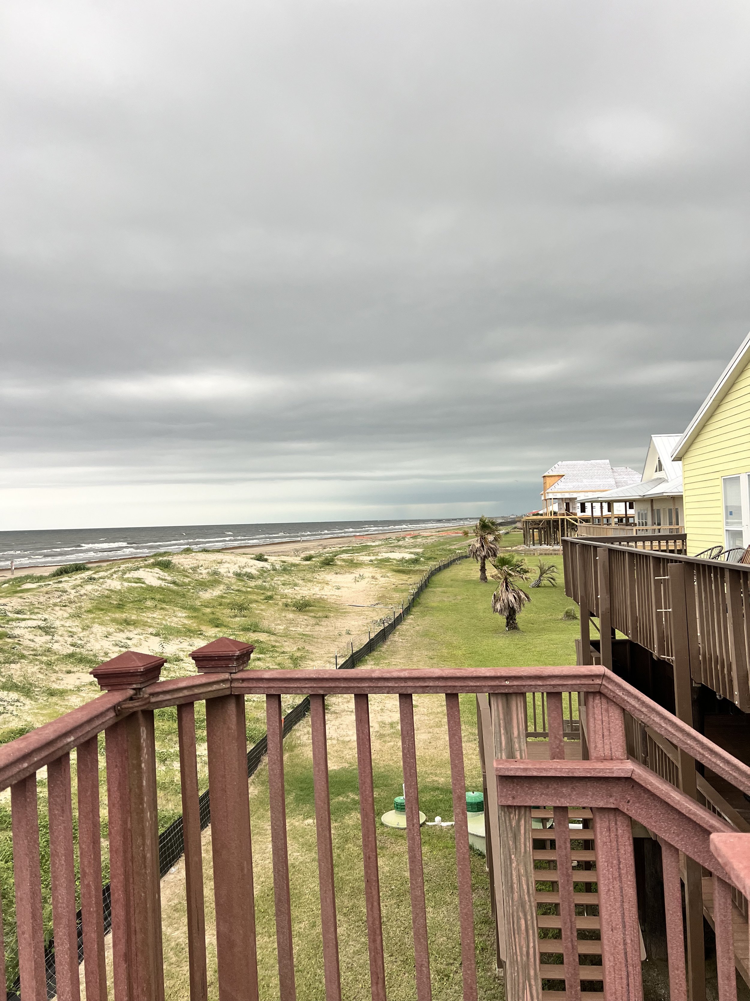 Brewing storm on Grand Isle.