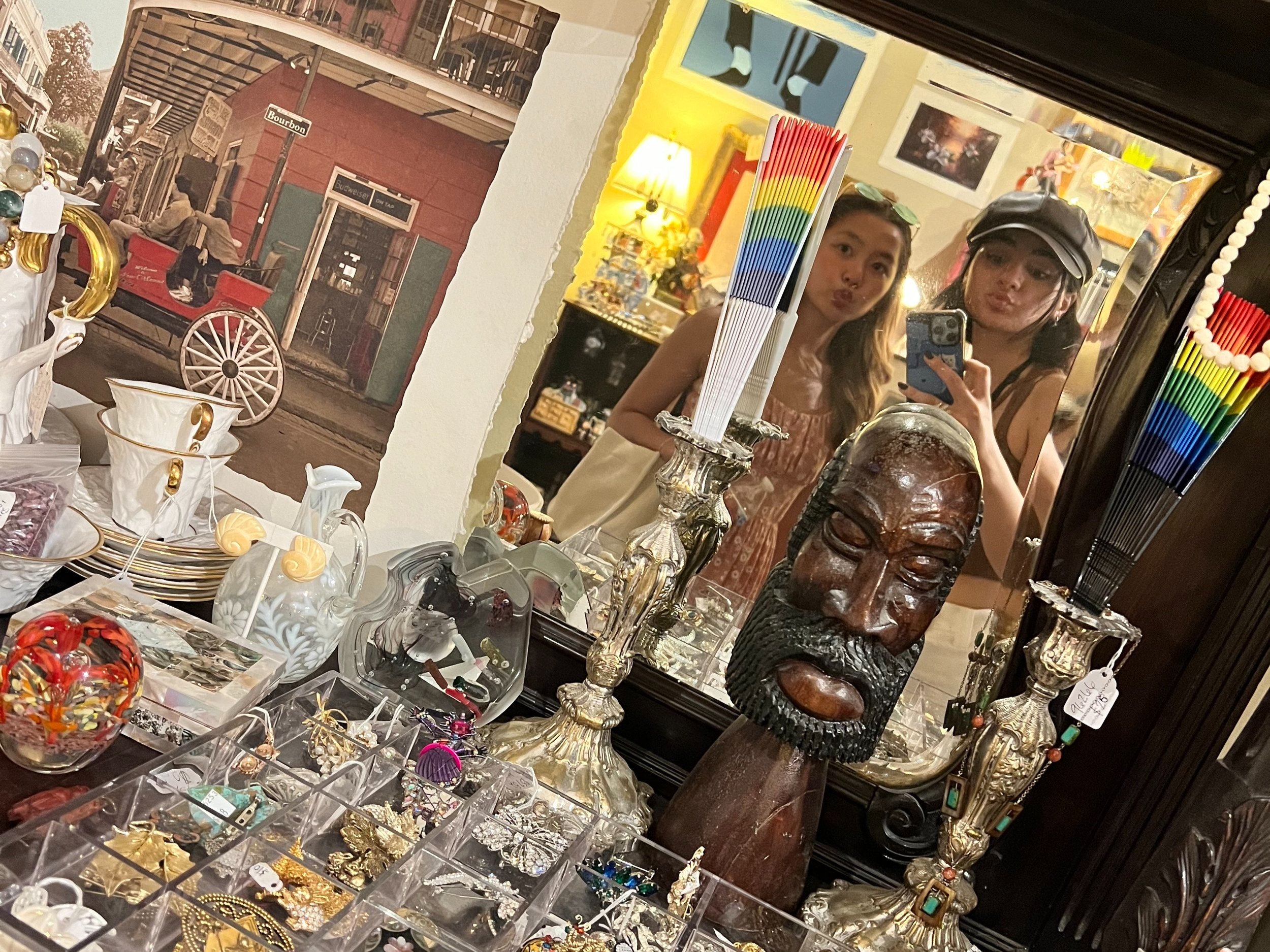 Voodoo shop mirror selfie ;)