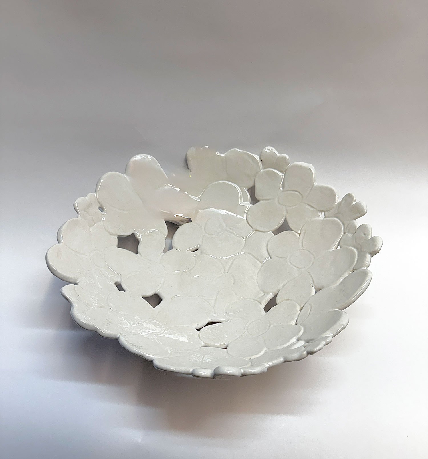 Flower Pedistal Bowl