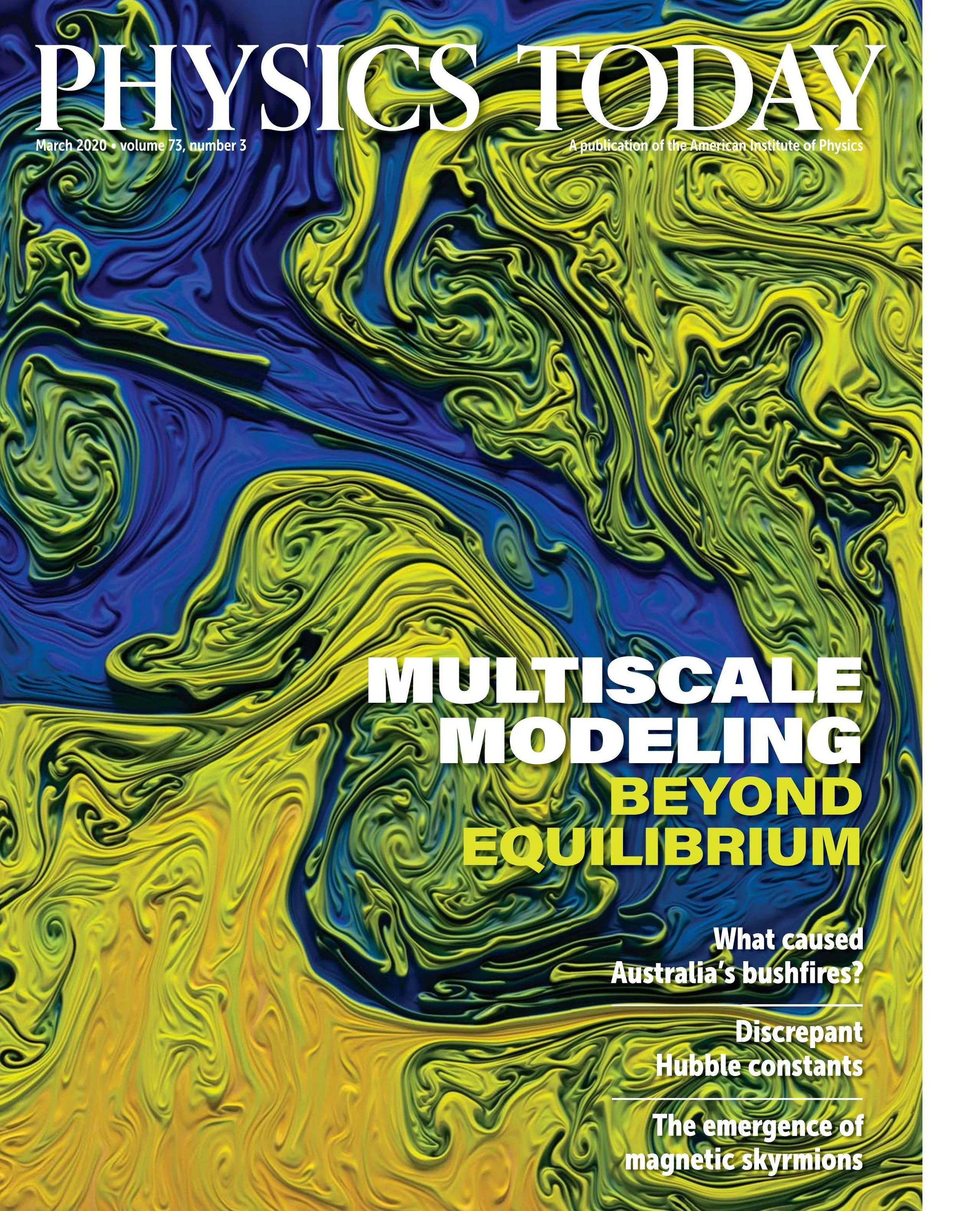 Physics Today v73 n3 Cover