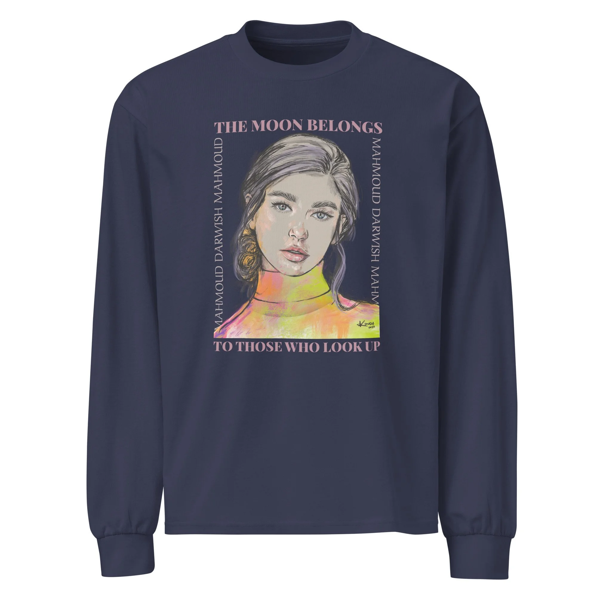 unisex-premium-heavyweight-long-sleeve-shirt-midnight-blue-front-6a1a34d315629.jpg