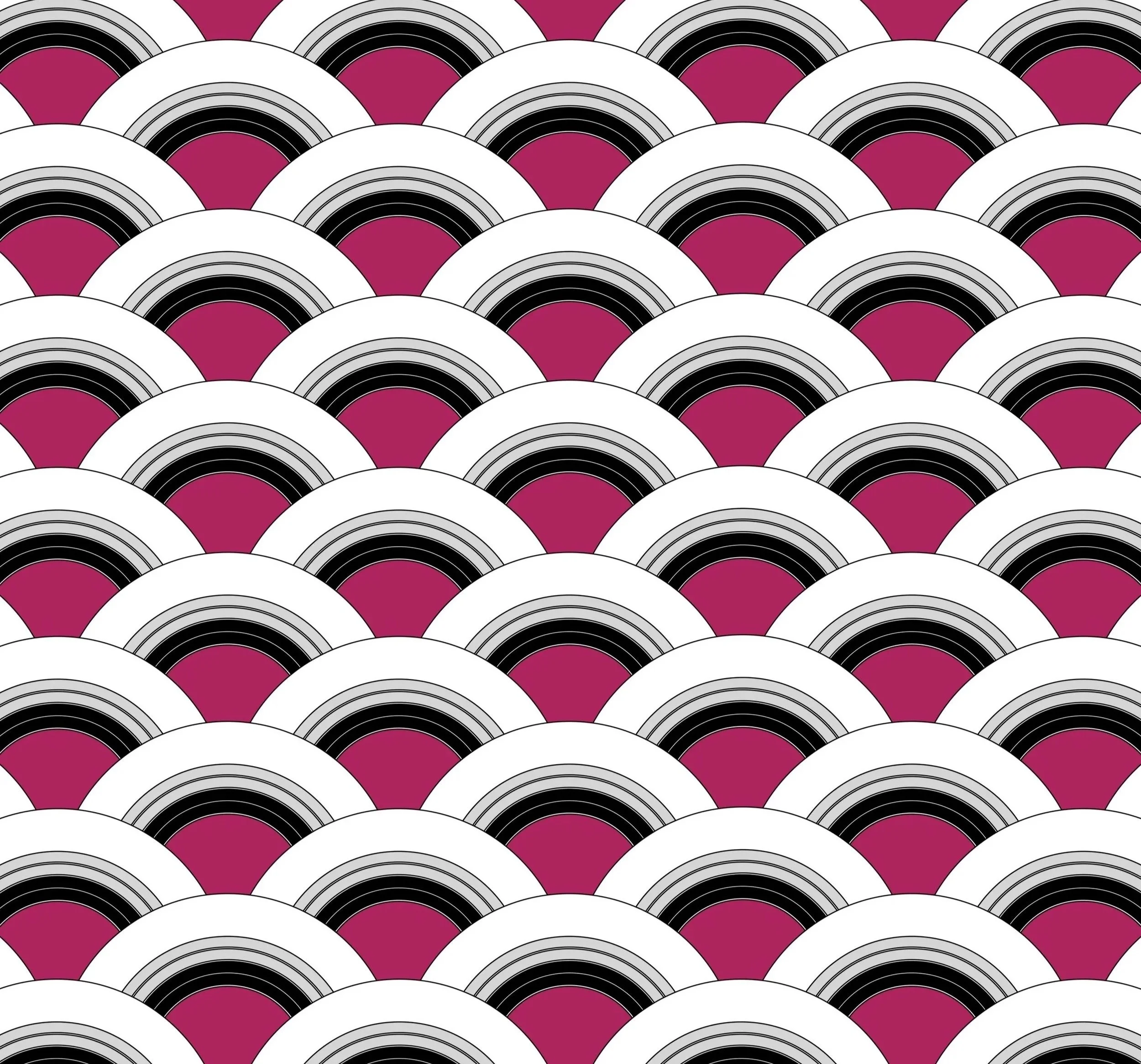 First floor design with smaller fan pattern