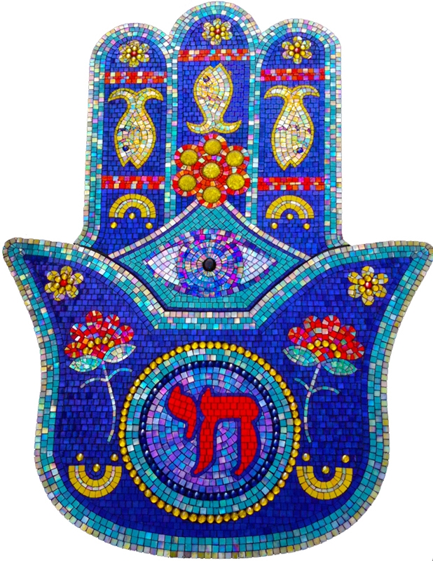 Hamsa Mosaic