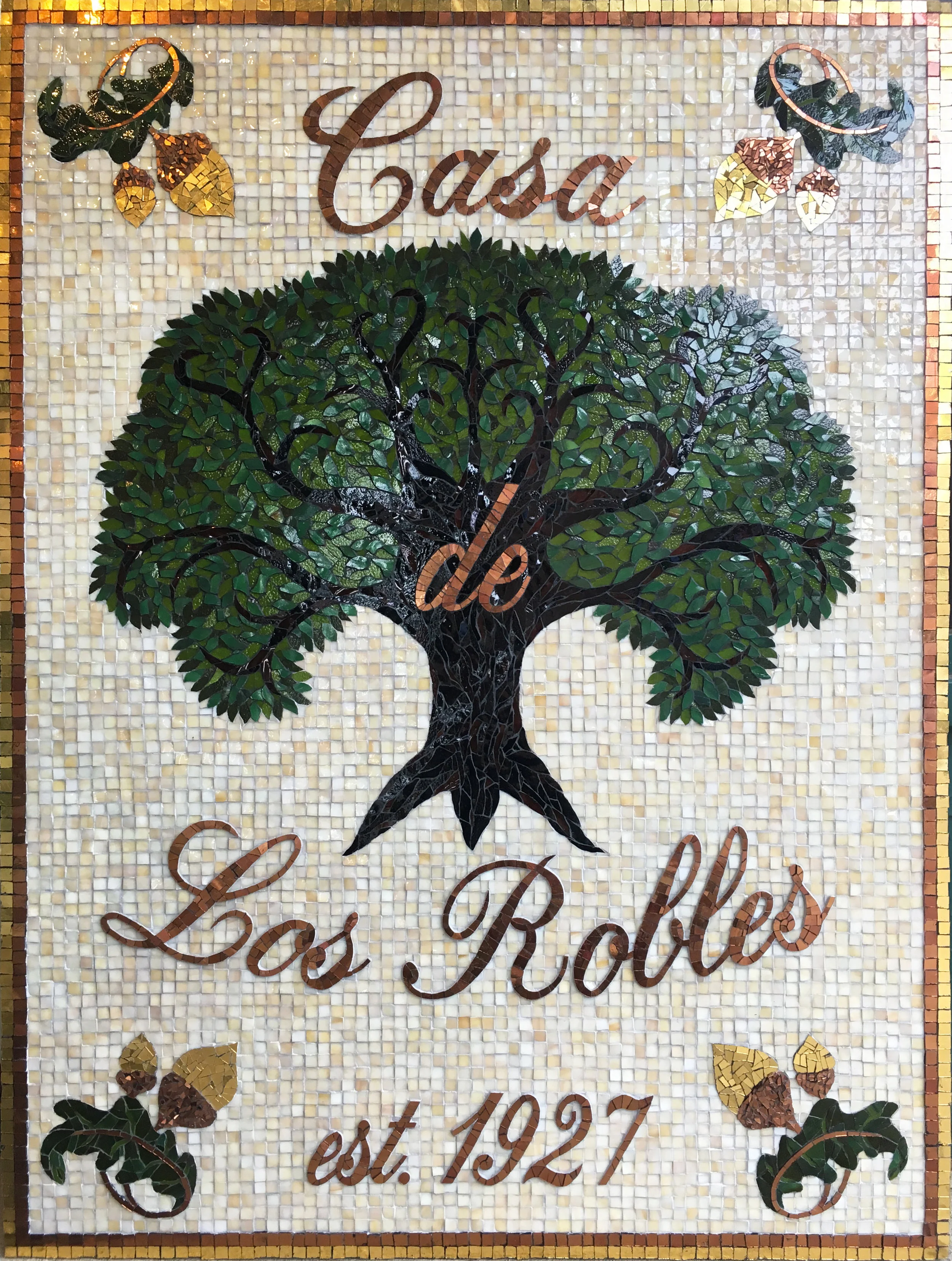 Casa de Los Robles Mosaic