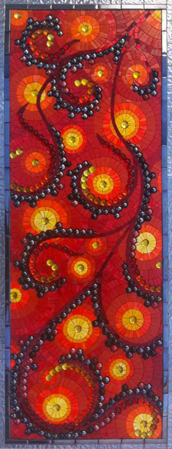 Lava Mosaic Floor