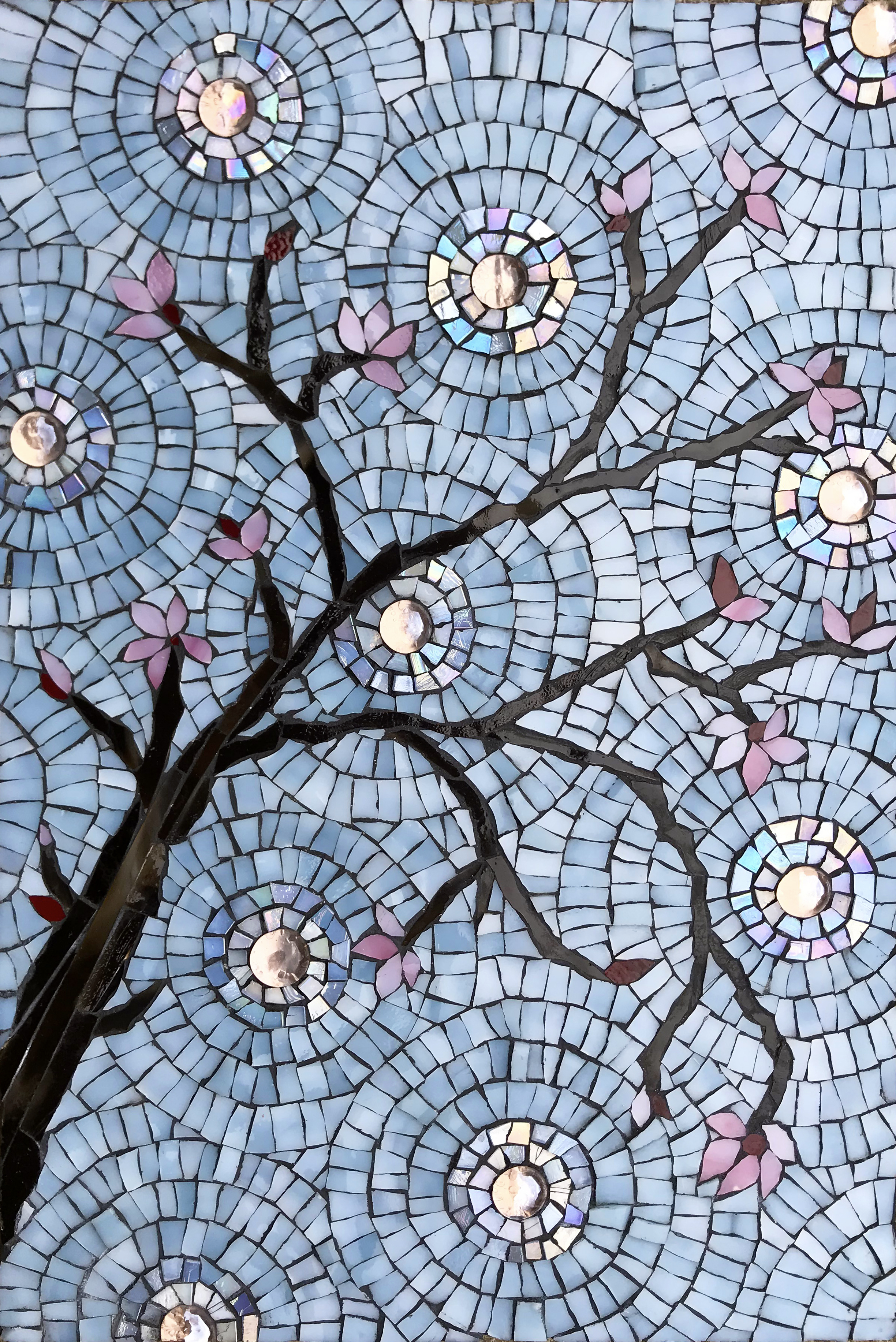 Cherry Blossoms Mosaic