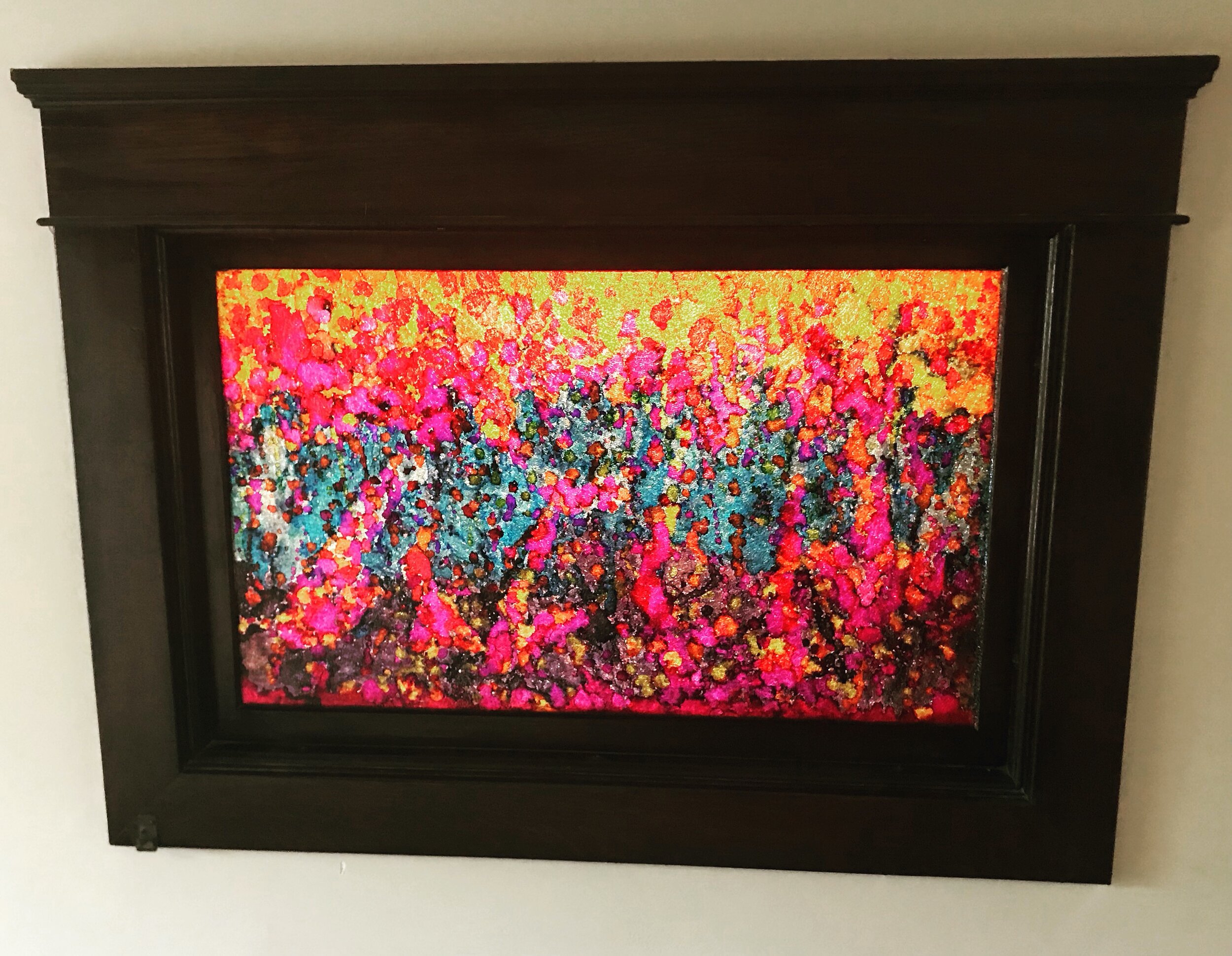 Alcohol Ink Window