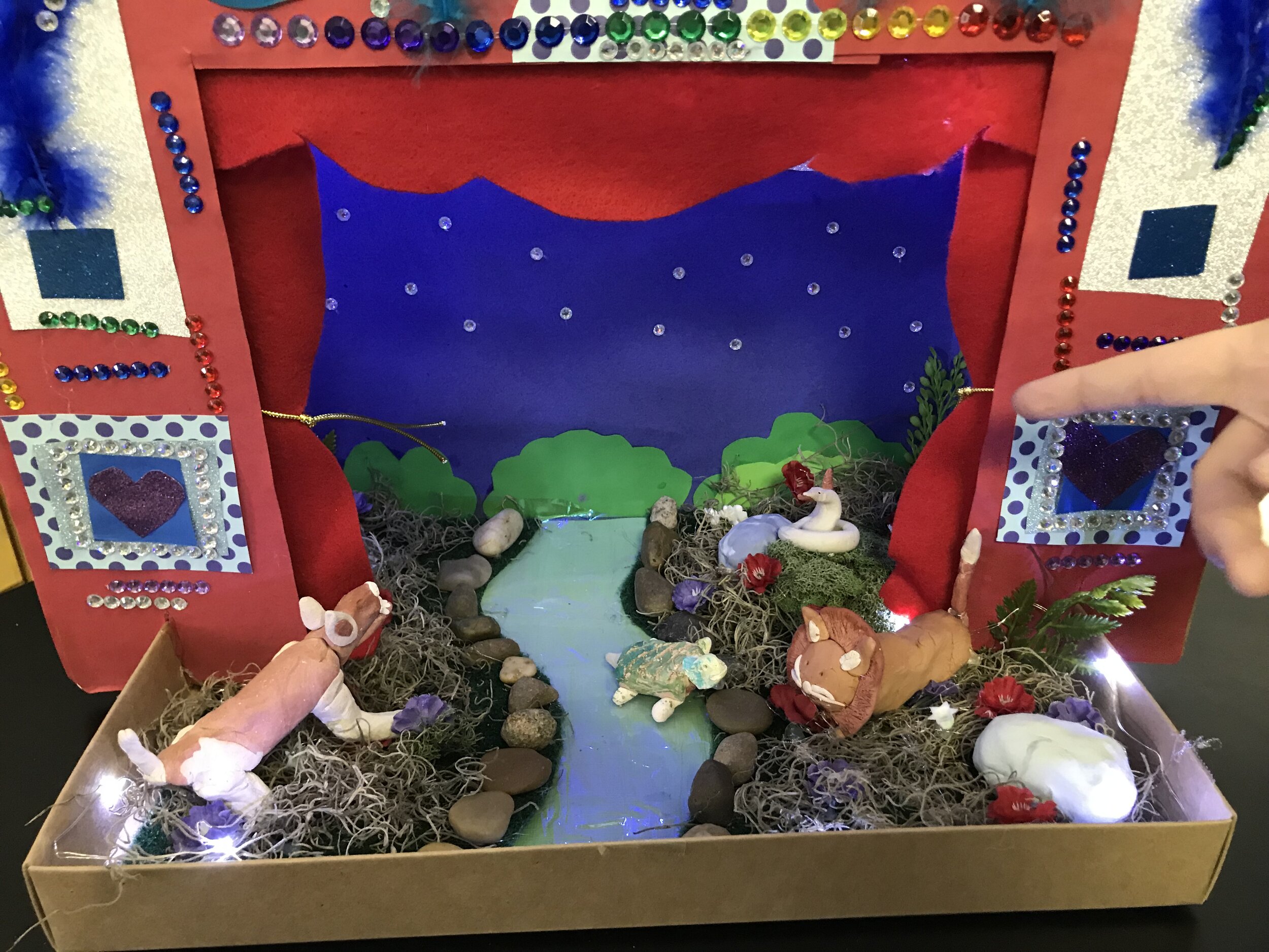 Regina Coeli Biome Theater Dioramas