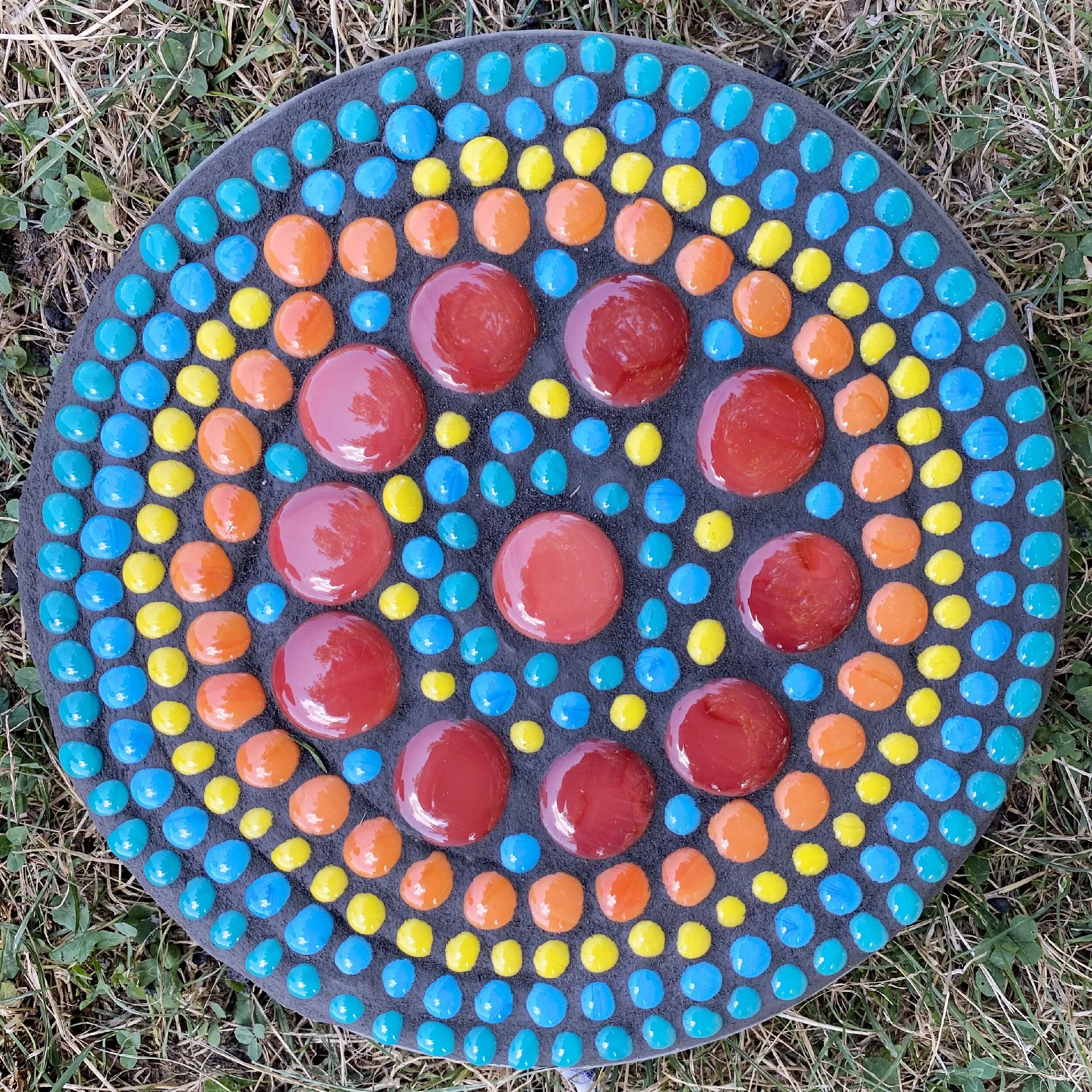 Pathway Mosaic Stepping Stones 2020 — Dyanne Williams Mosaics
