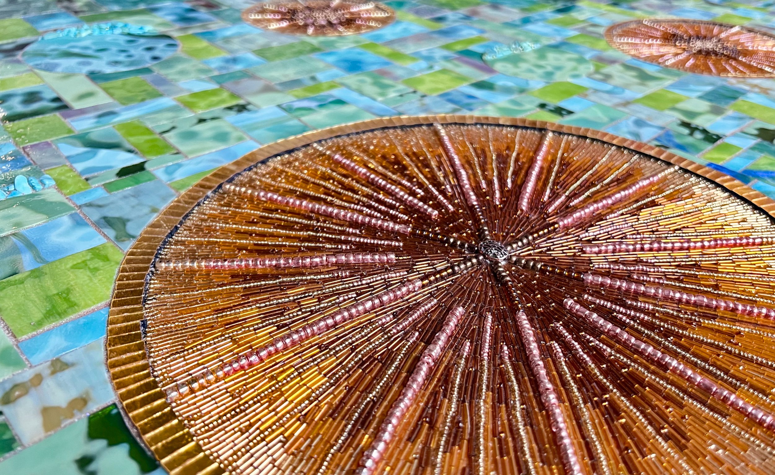 Copper II Mosaic Detail