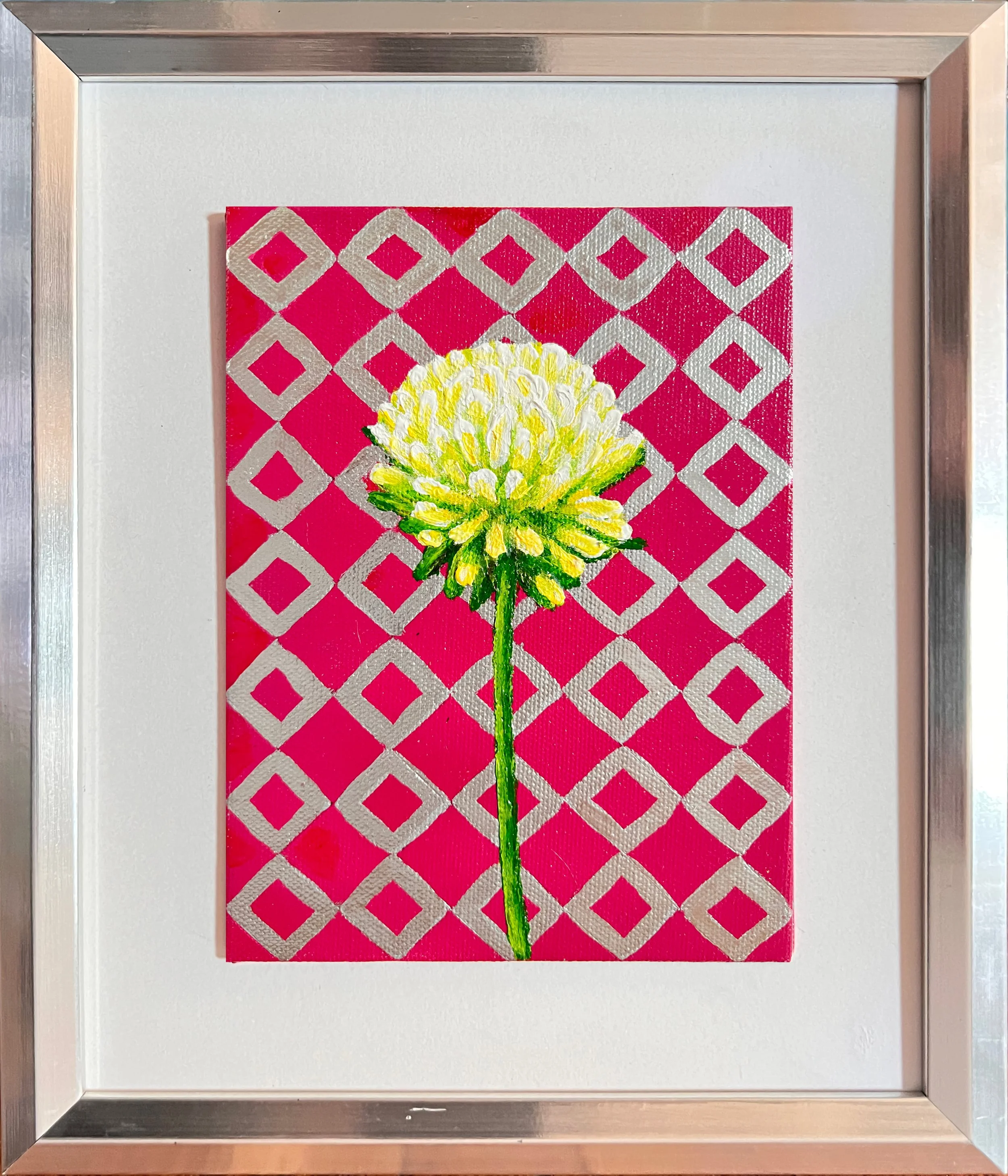 Clover I Painting in Frame.jpg