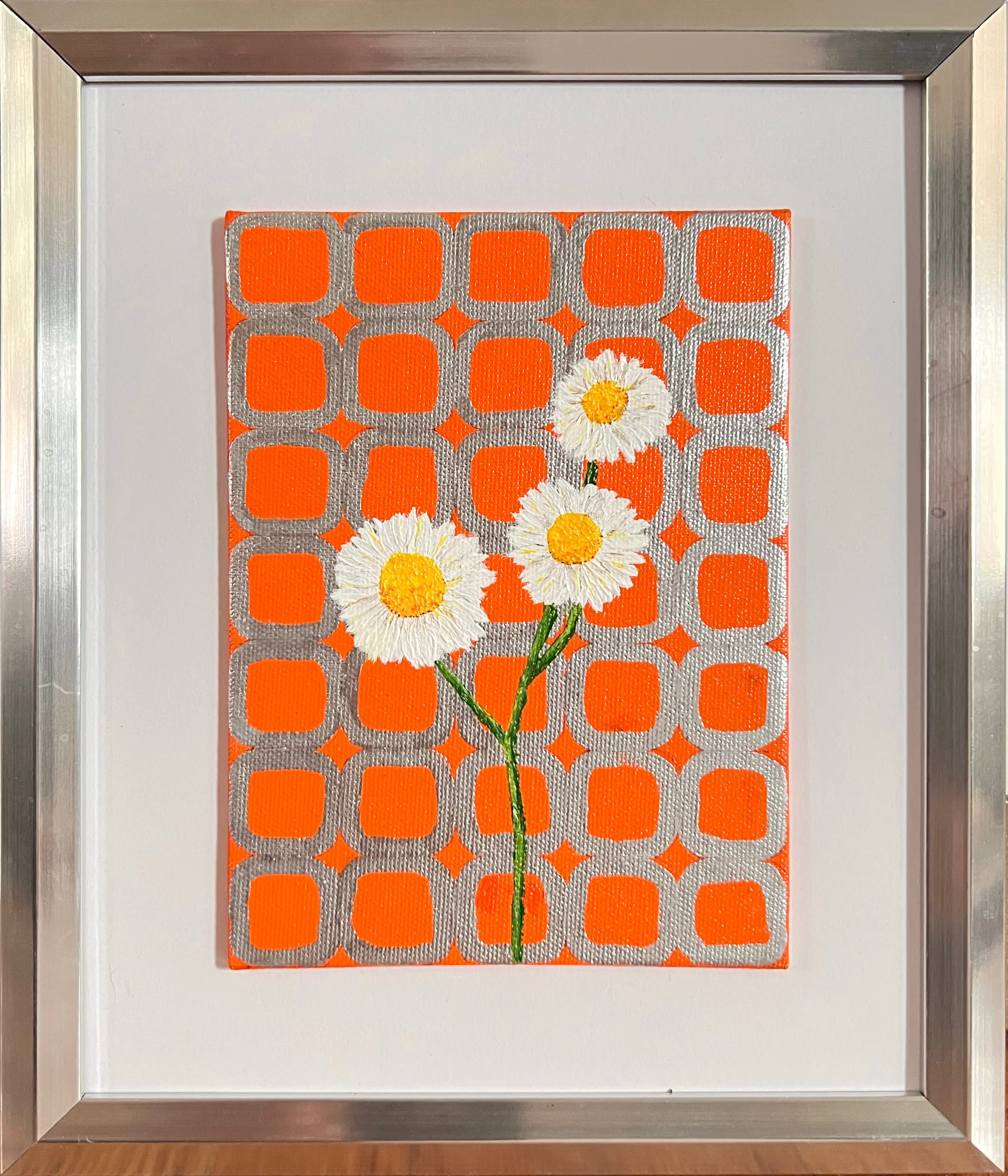 Daisy Fleabane I Painting in Frame.jpg