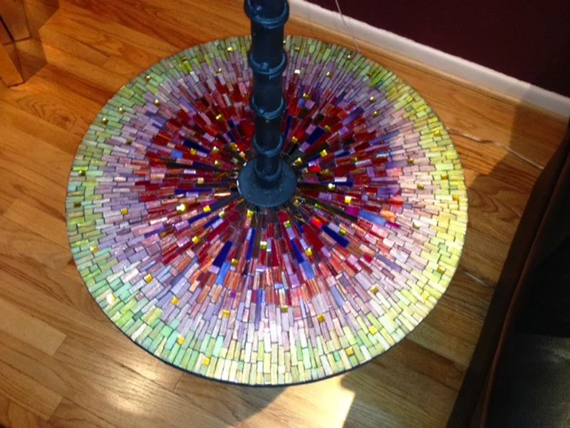 Quartz Mosaic Table