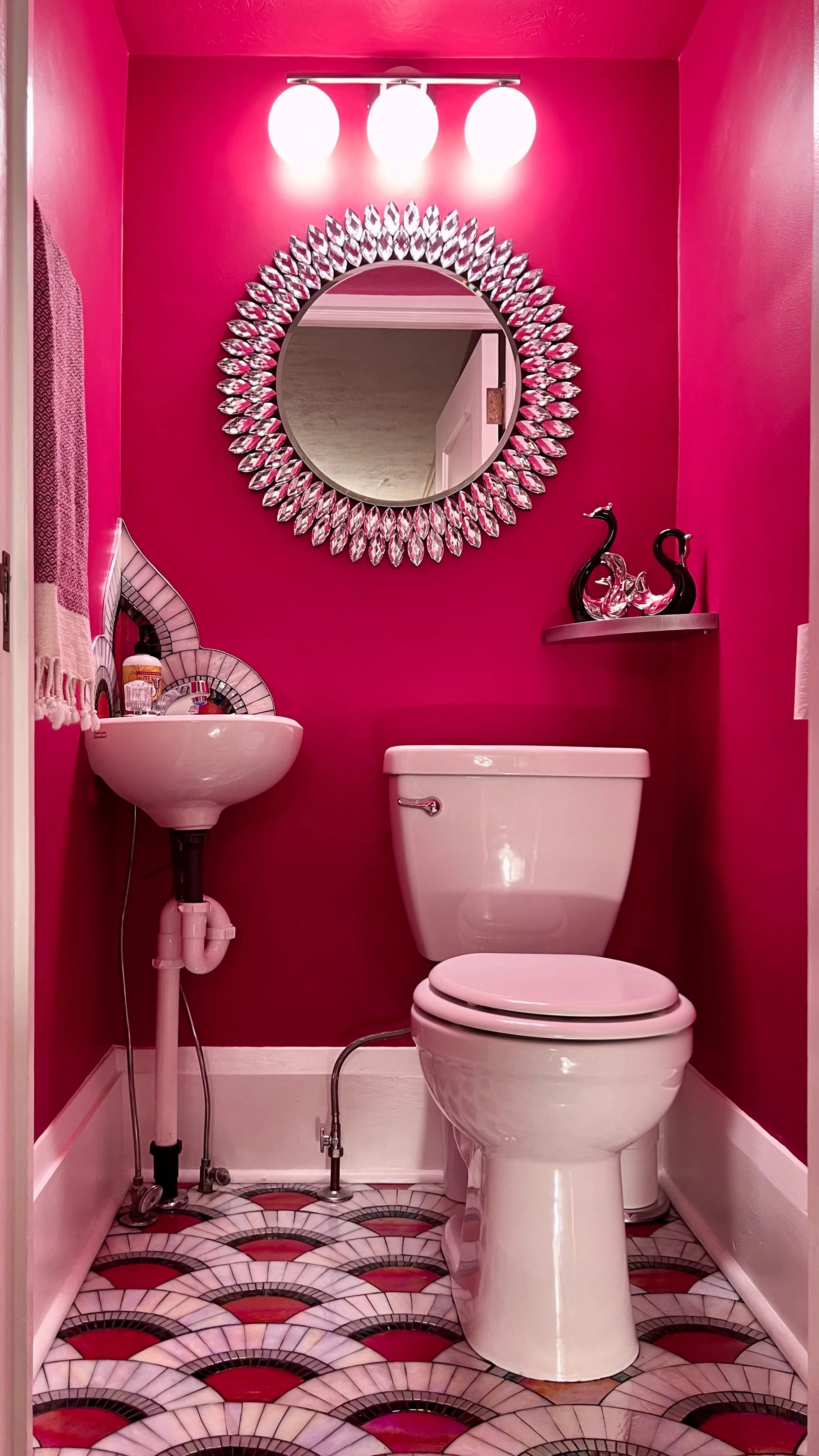 Art Deco Mosaic Bathroom