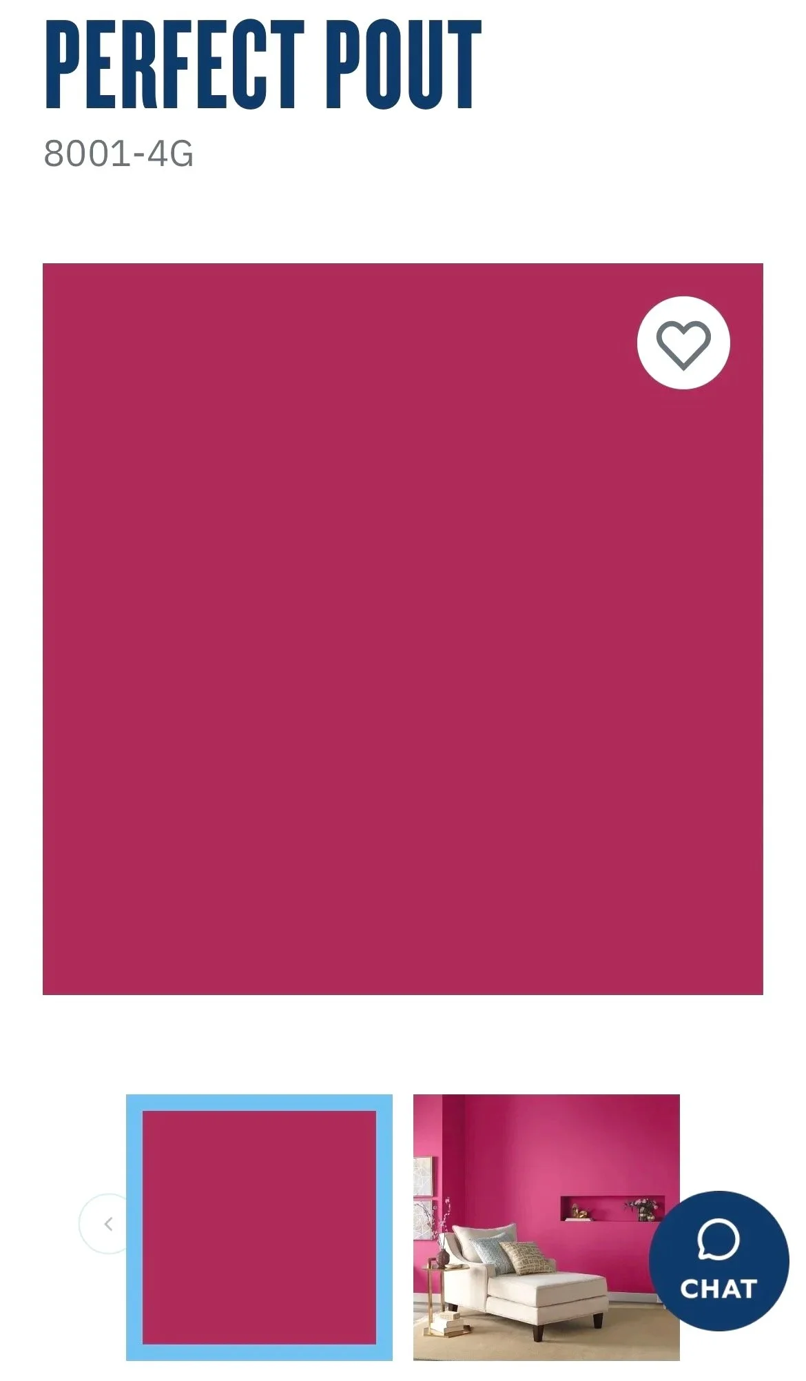 Perfect Pout by Valspar, the wall and ceiling color