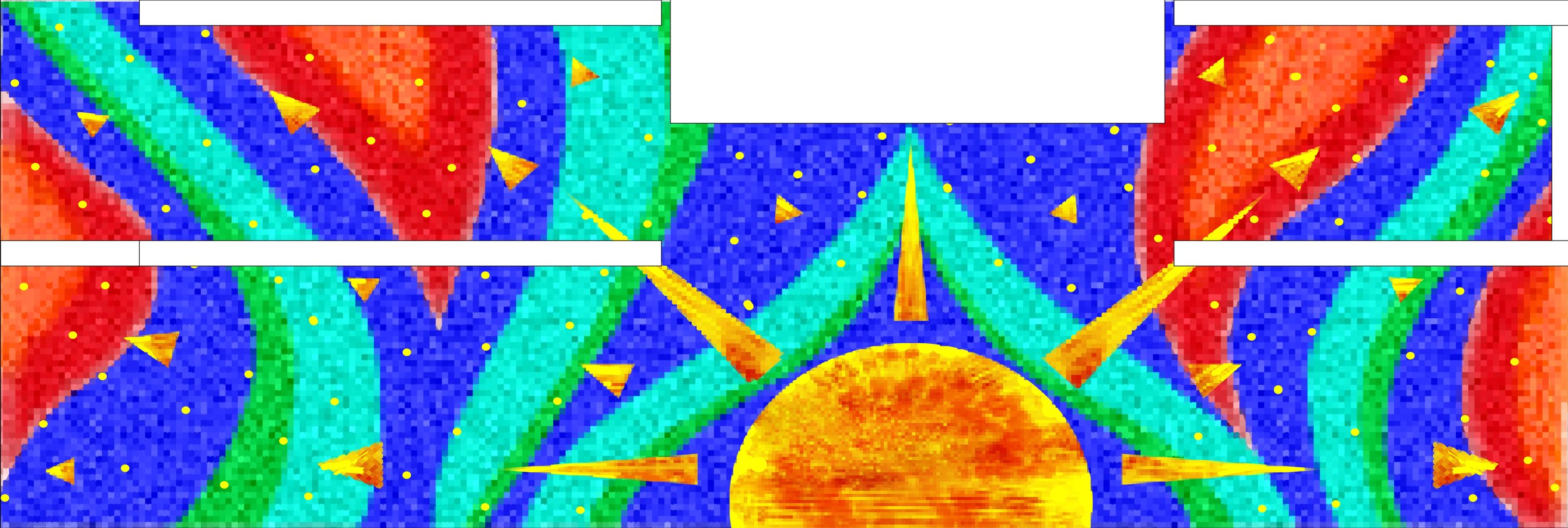 Mockup of design option 3 (chosen design), digital.