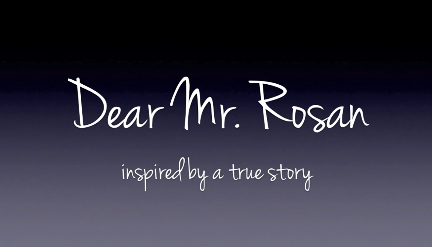 Dear Mr. Rosan Preview