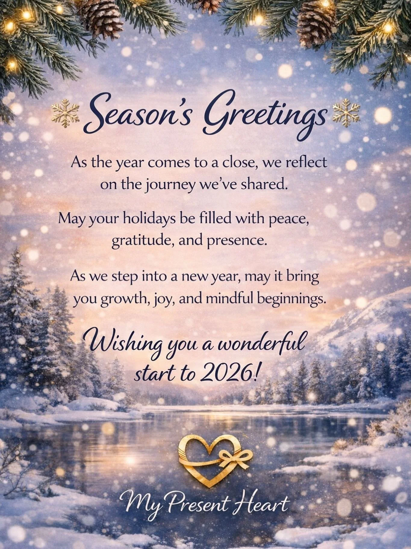 Happy Holidays and wonderful new year ☀️🎊🎄🎉🍰