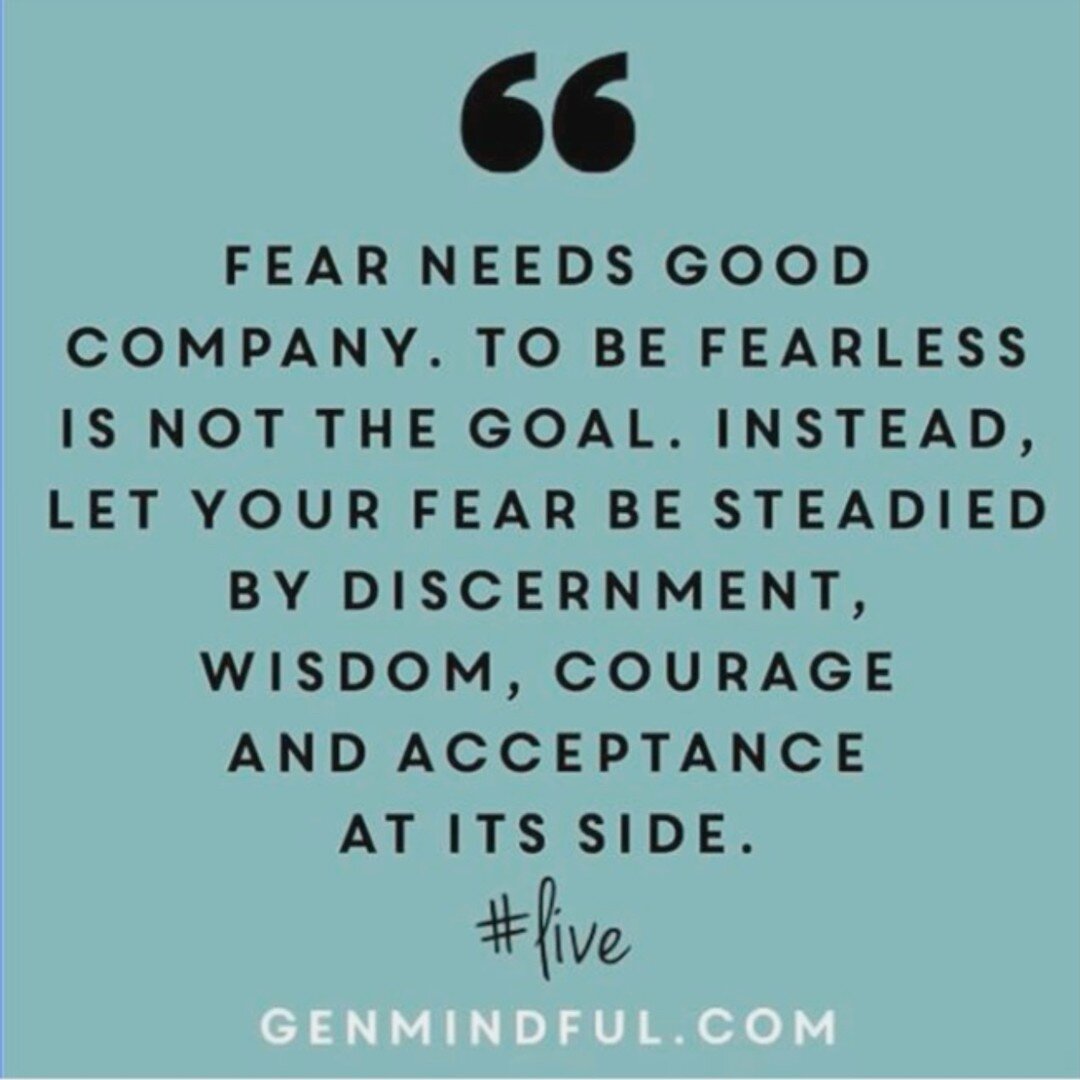 I recently heard Amy Wright Glenn talking about the benefits of integrating fear rather than 'banishing it' and she shared this quote (see image).

The impact of suppressing or avoiding emotions can be clearly seen in Face Reading, as the underuse or