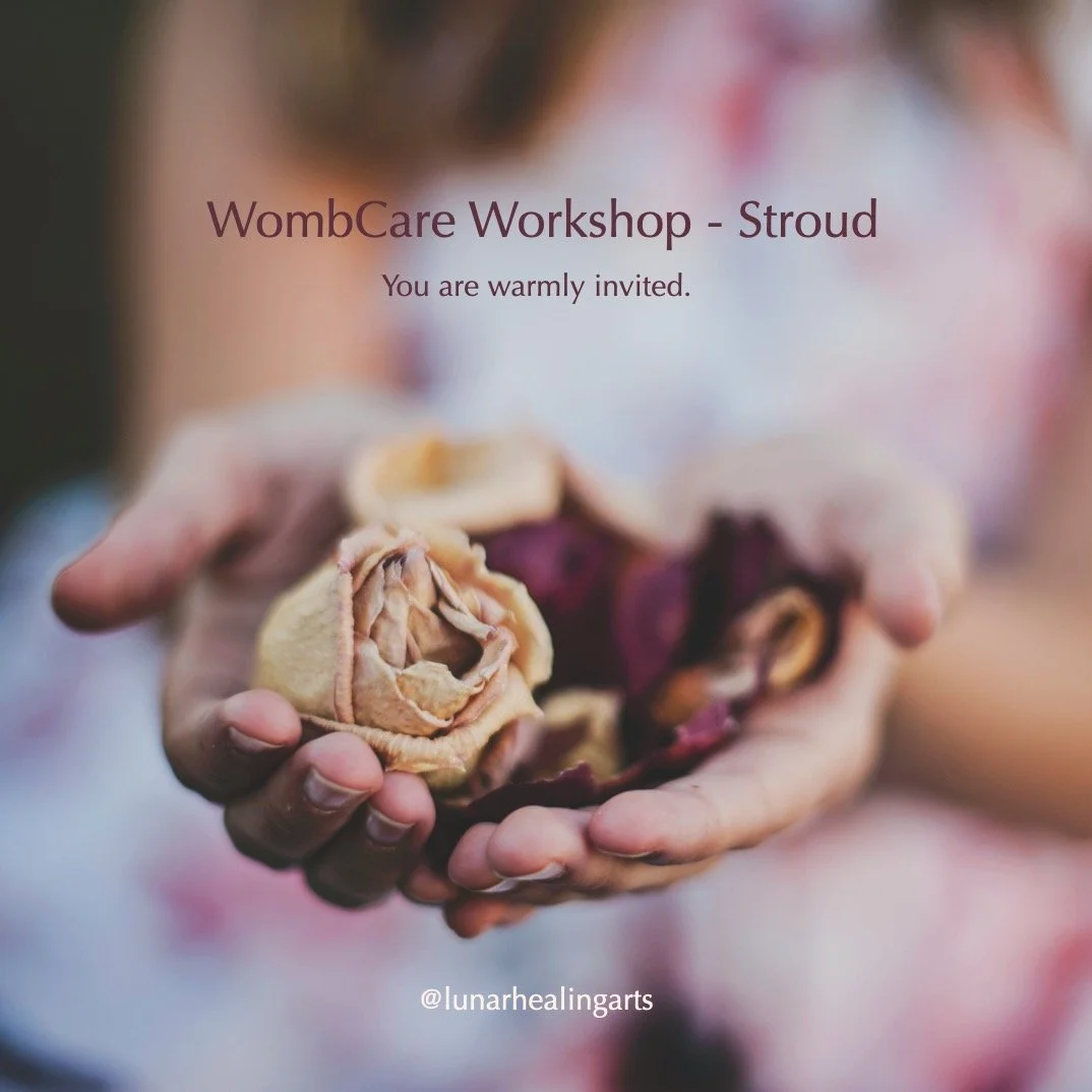 WombCare Workshop for Heavy Menstrual Bleeding &amp; Period Pain 

Sunday 14th of September, Stroud 

- Do you experience heavy bleeding with your menstrual cycle?

- Has your bleeding become heavier as you have gotten older, sometimes flooding throu