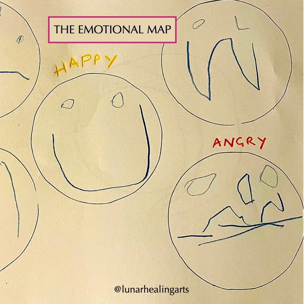 Following on from my last post, I am going to share more about the facial maps that illuminate and make sense of different aspects of our emotional, physical, and vibrational health during a Face Reading. These maps add to the insights given by the s