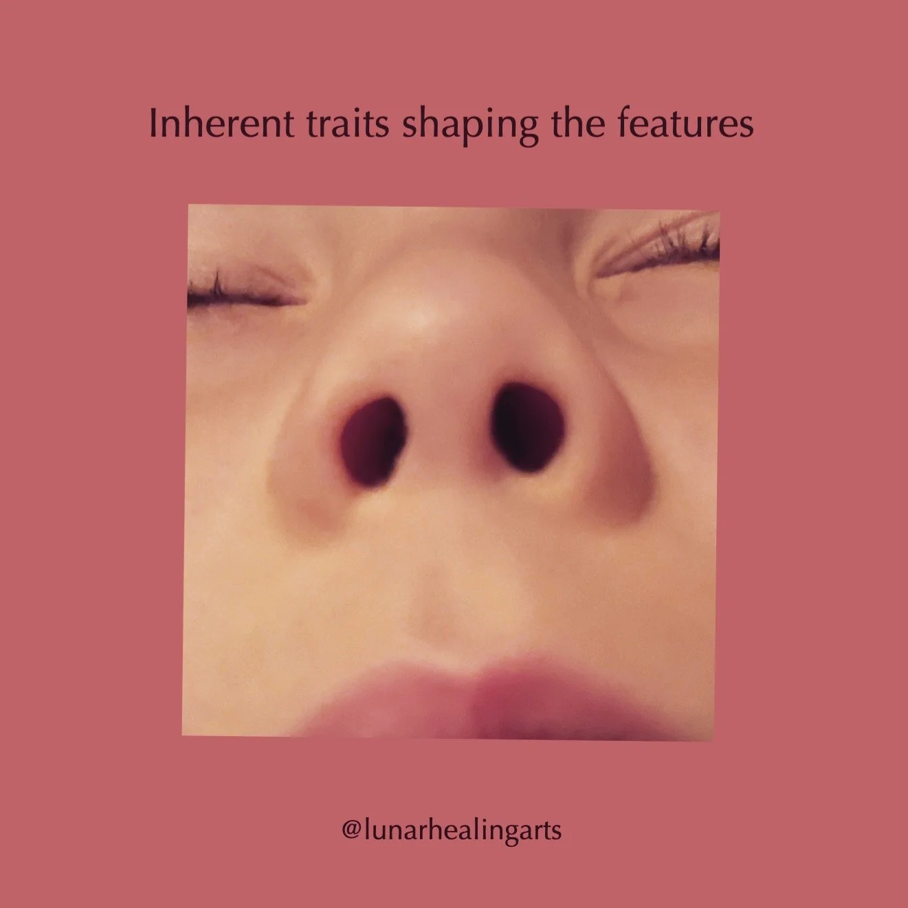 My son was born with a sweet little button nose and little round nostrils.

He has, however, always had an acutely heightened sense of smell, which can make it quite overwhelming for him when people wear strong perfumes, for example, or burn scented 