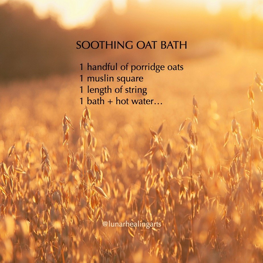 My little boy awoke with Chicken Pox on Monday, and despite being glad to get it out the way, it has been pretty miserable for him. However, oat baths have probably been the most helpful thing to soothe his skin. 

I have used oat baths at various ti