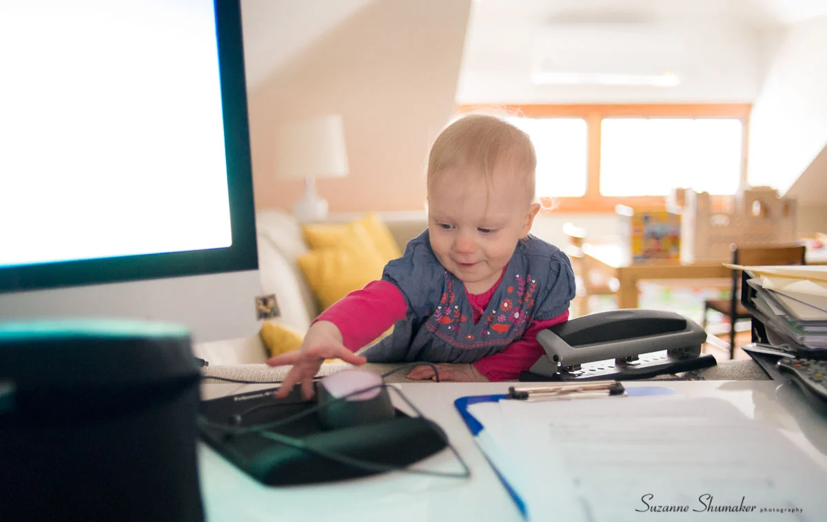 This Toddler is drawing