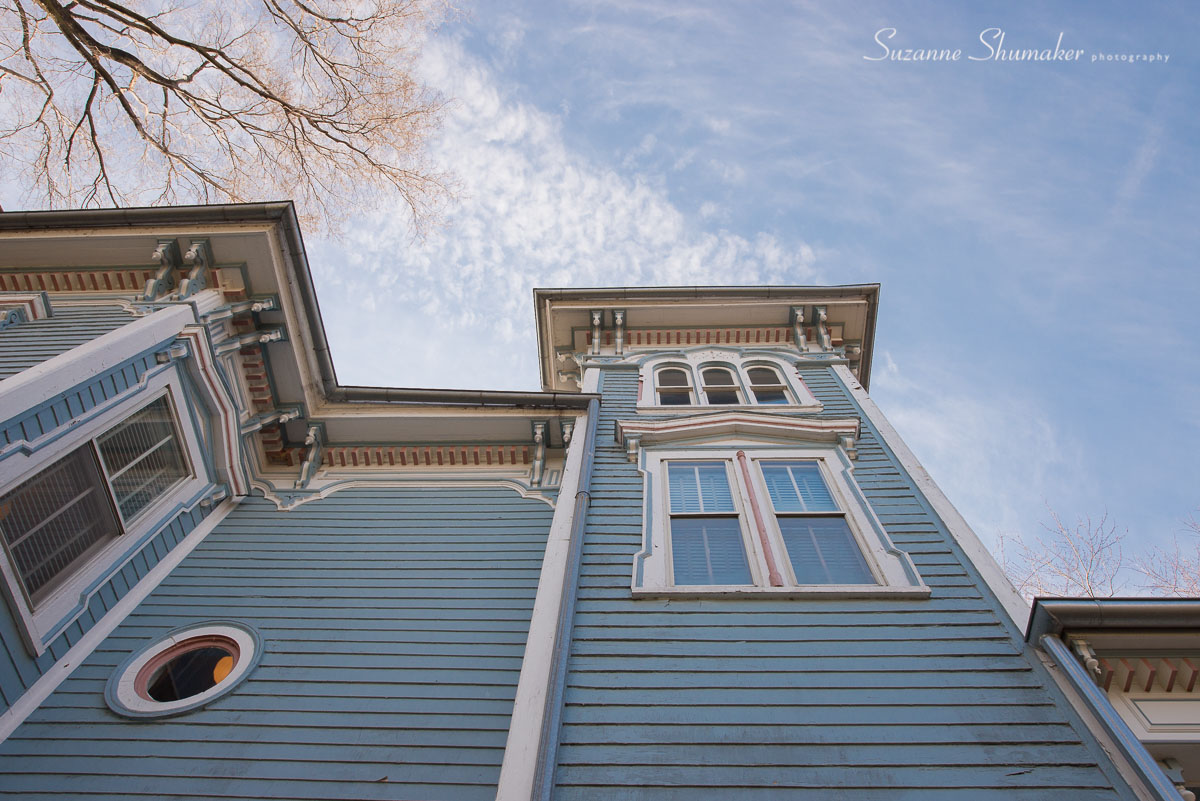 This Italianate house always reminds me how little we humans are