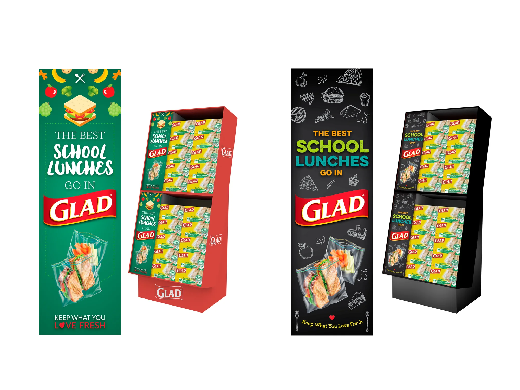 GLAD FOOD STORAGE BACK TO SCHOOL 2017
