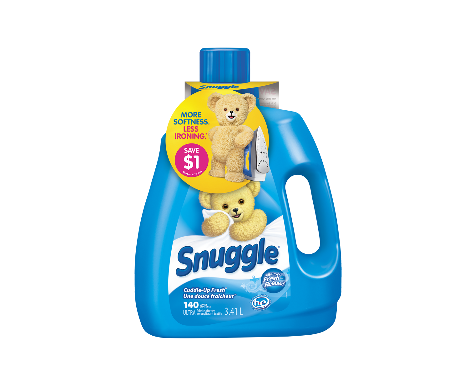 Snuggle - More Softness, Less Ironing Campaign.