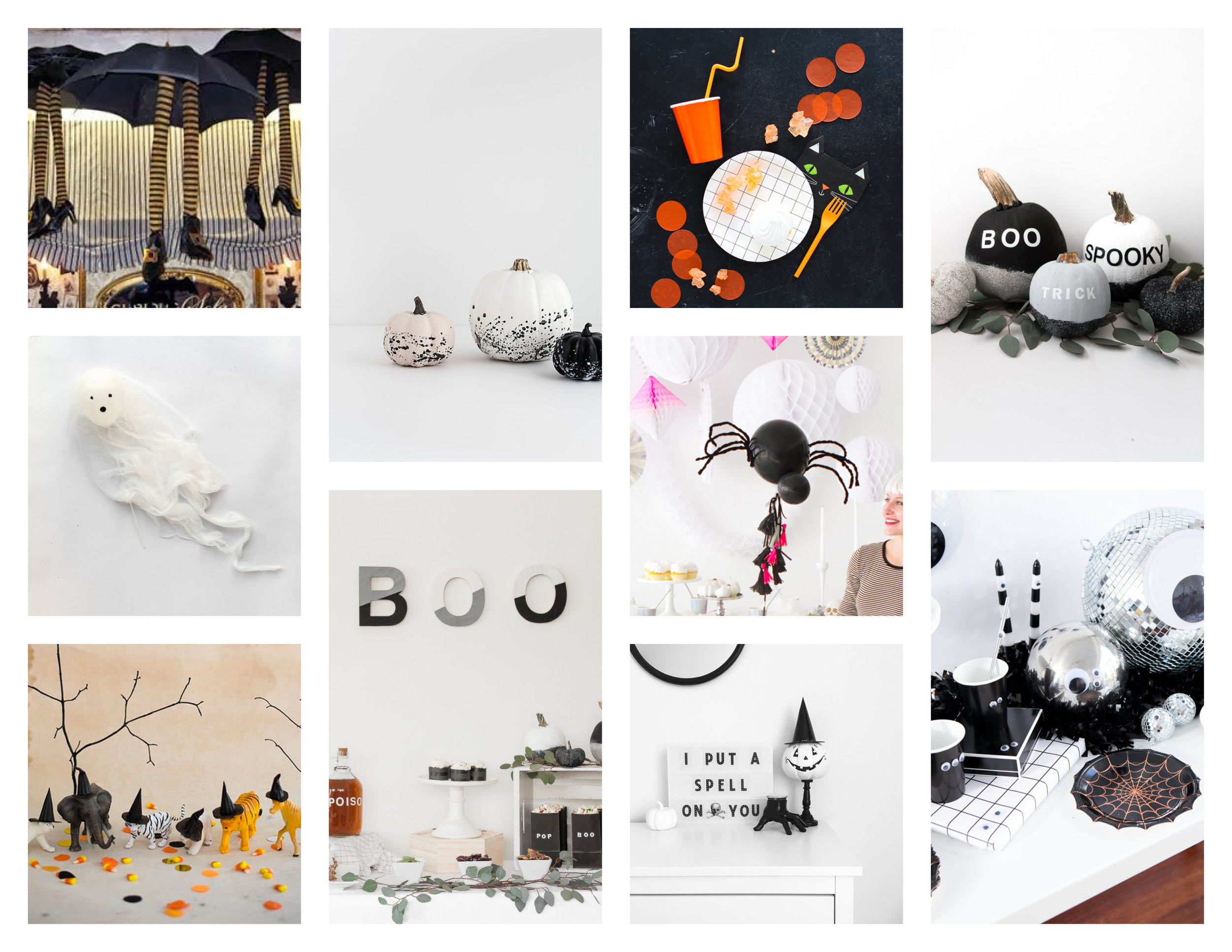 Moodboard One - Modern Crafty Halloween