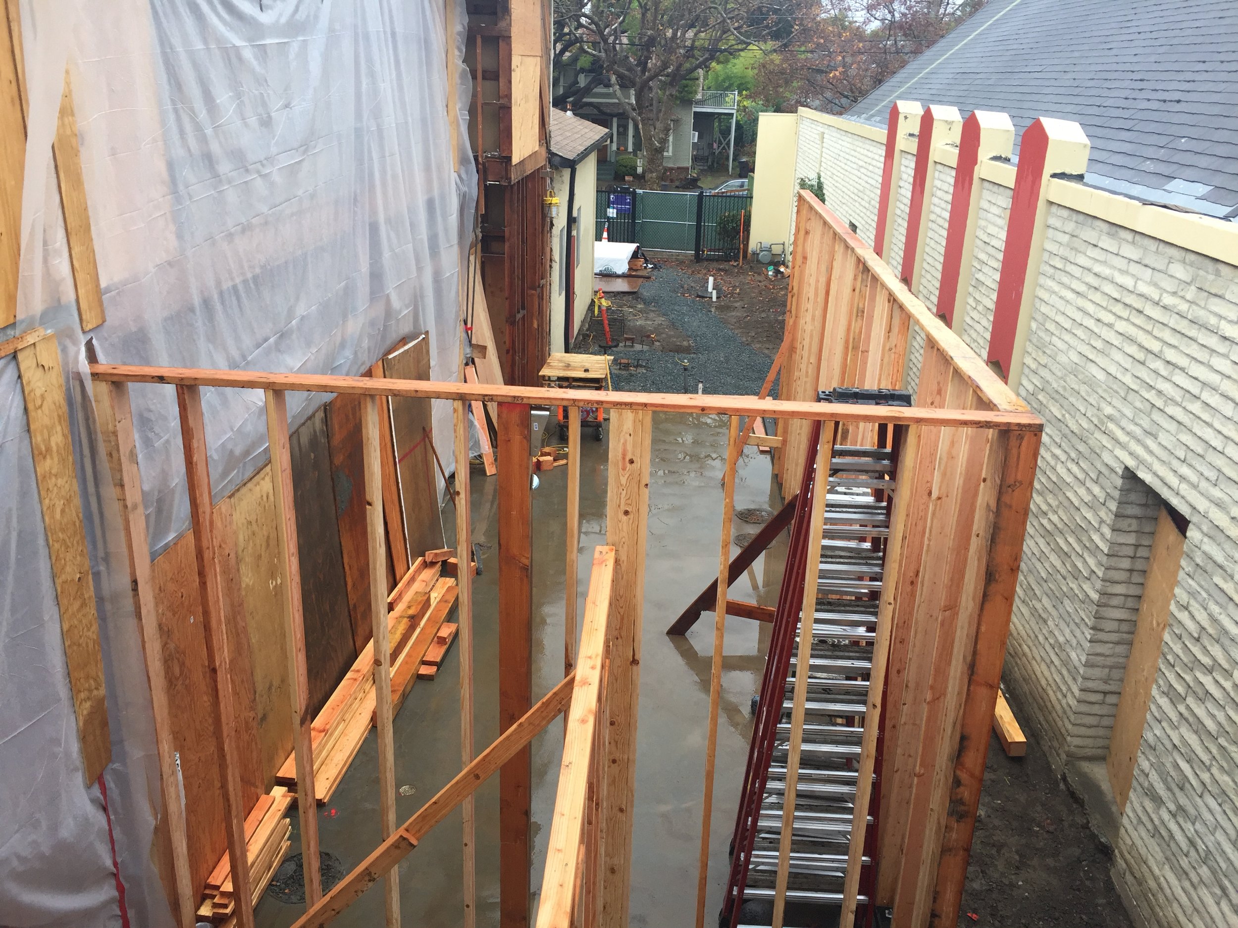 11-29-2018 Framing begins