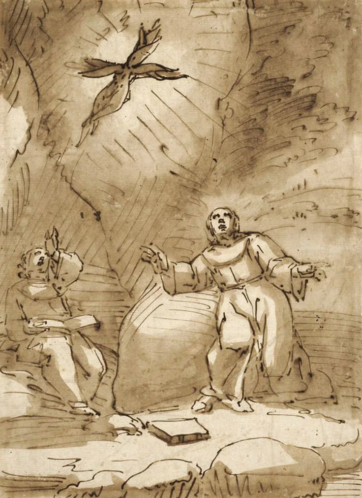 Luca Cambiaso, The Stigmatization of St. Francis