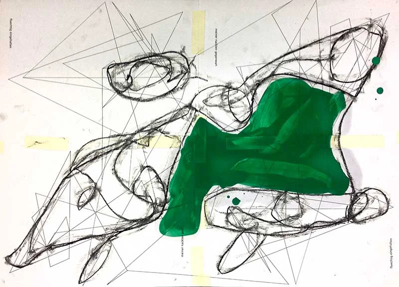 in my inner being I was surrounded by constantly moving shapes