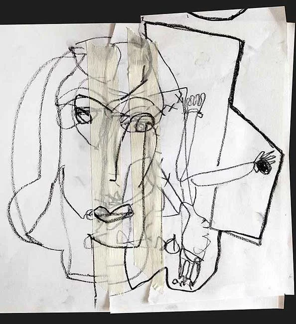 portrait of a lady III she knew Andy was shot