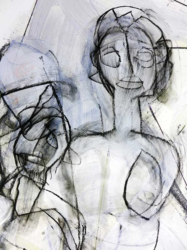 9c the drawing detail in chiaroscuro II