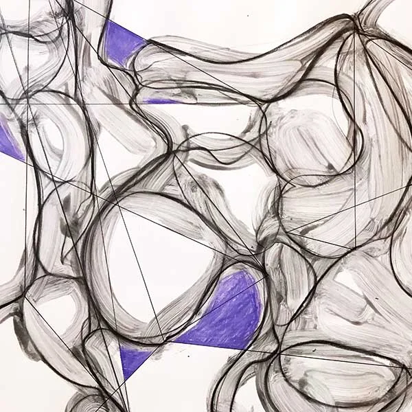 interwoven horizontal and vertical lines