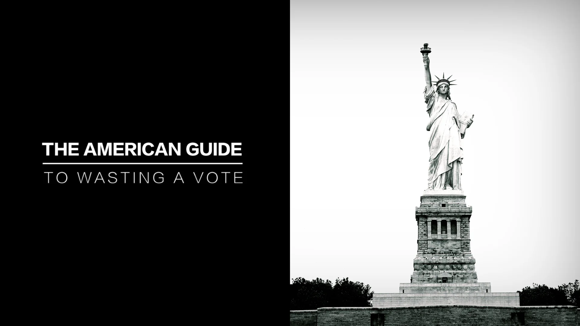 The American Guide to Wasting a Vote